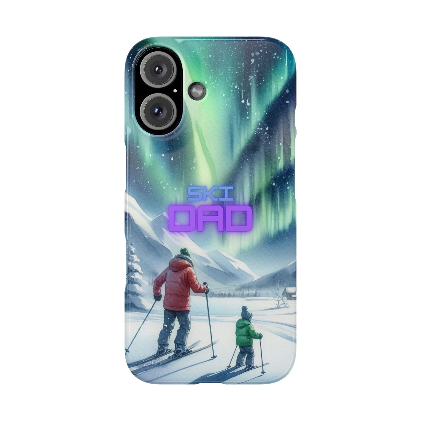 Polar Ski Dad - Snap Case for iPhone 16/15/14 al models