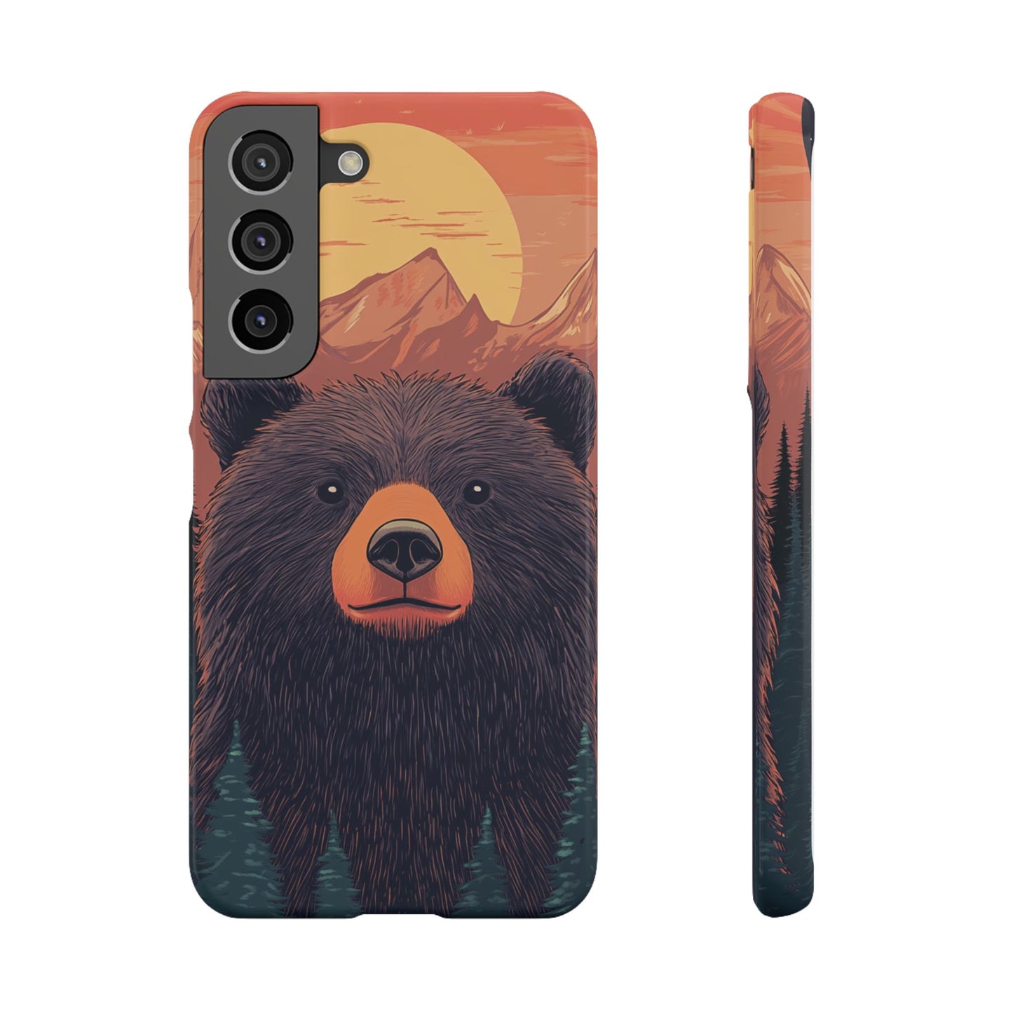 Retro Bear - Snap Case for Samsung Galaxy S24 to S22 al models