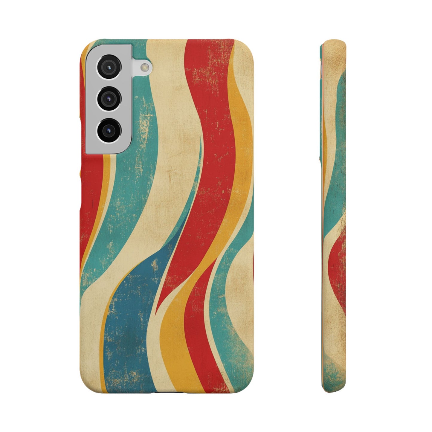 Retro Surf Board - Snap Case for Samsung Galaxy S24 to S22 al models