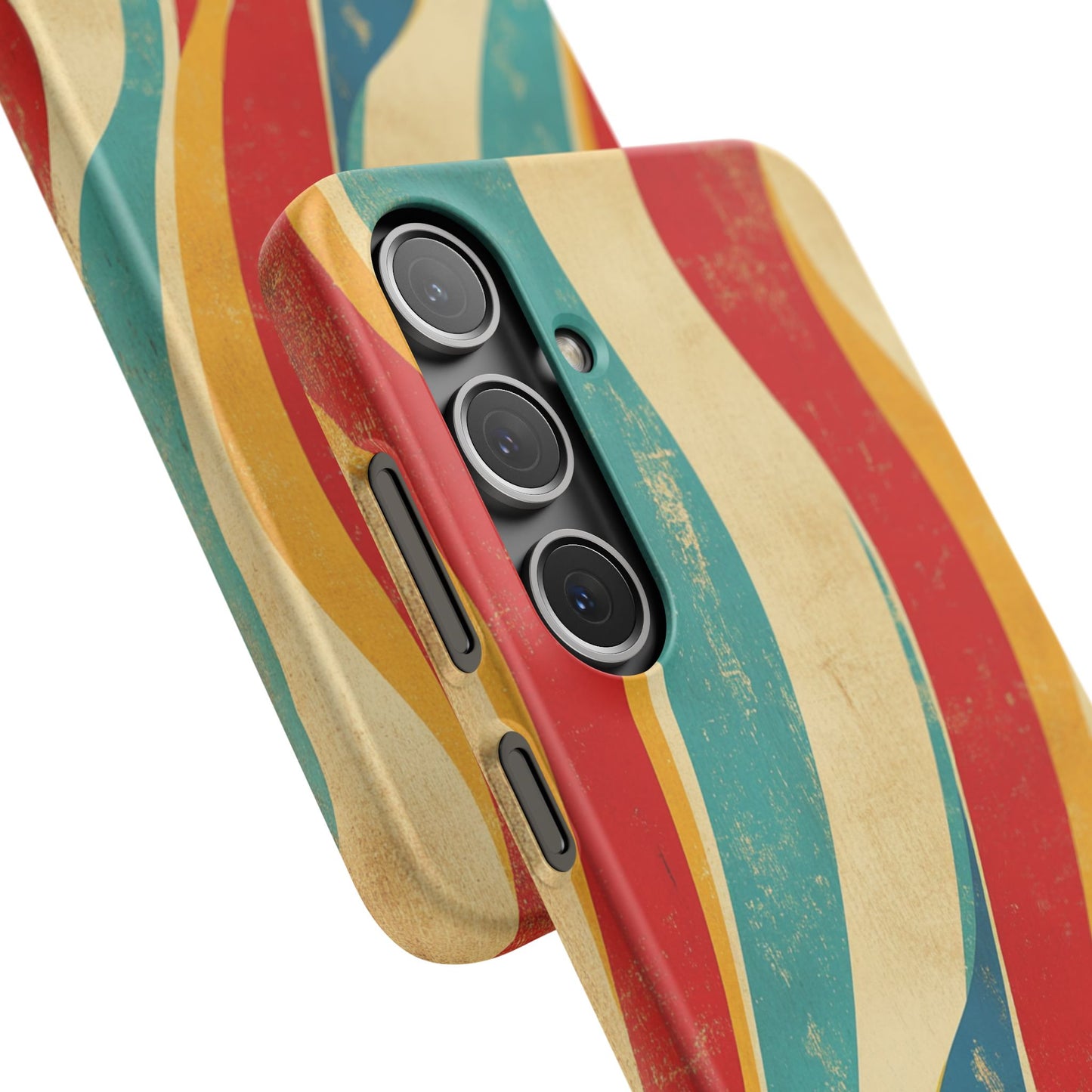 Retro Surf Board - Snap Case for Samsung Galaxy S24 to S22 al models