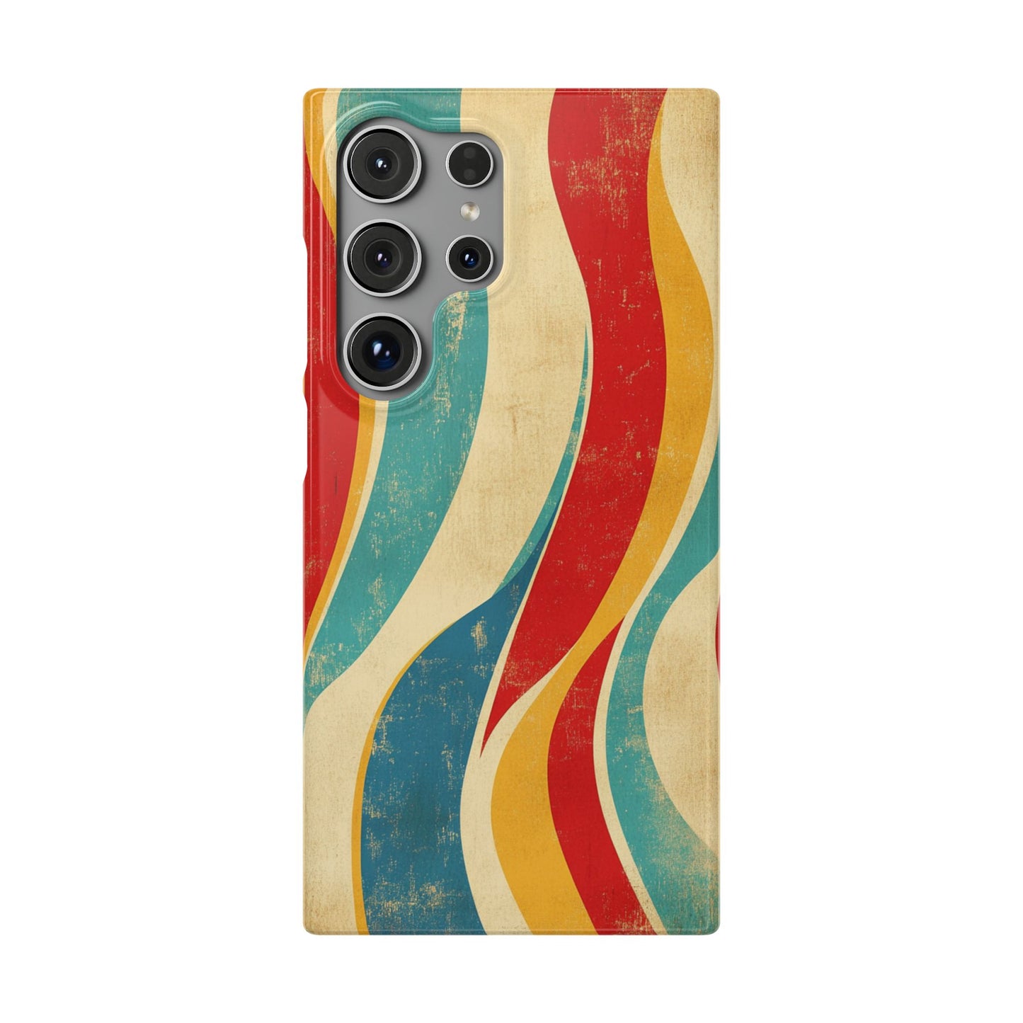 Retro Surf Board - Snap Case for Samsung Galaxy S24 to S22 al models