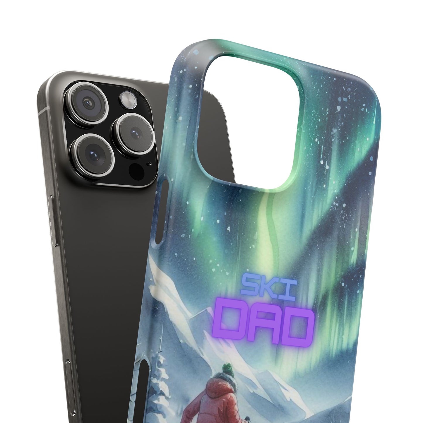 Polar Ski Dad - Snap Case for iPhone 16/15/14 al models