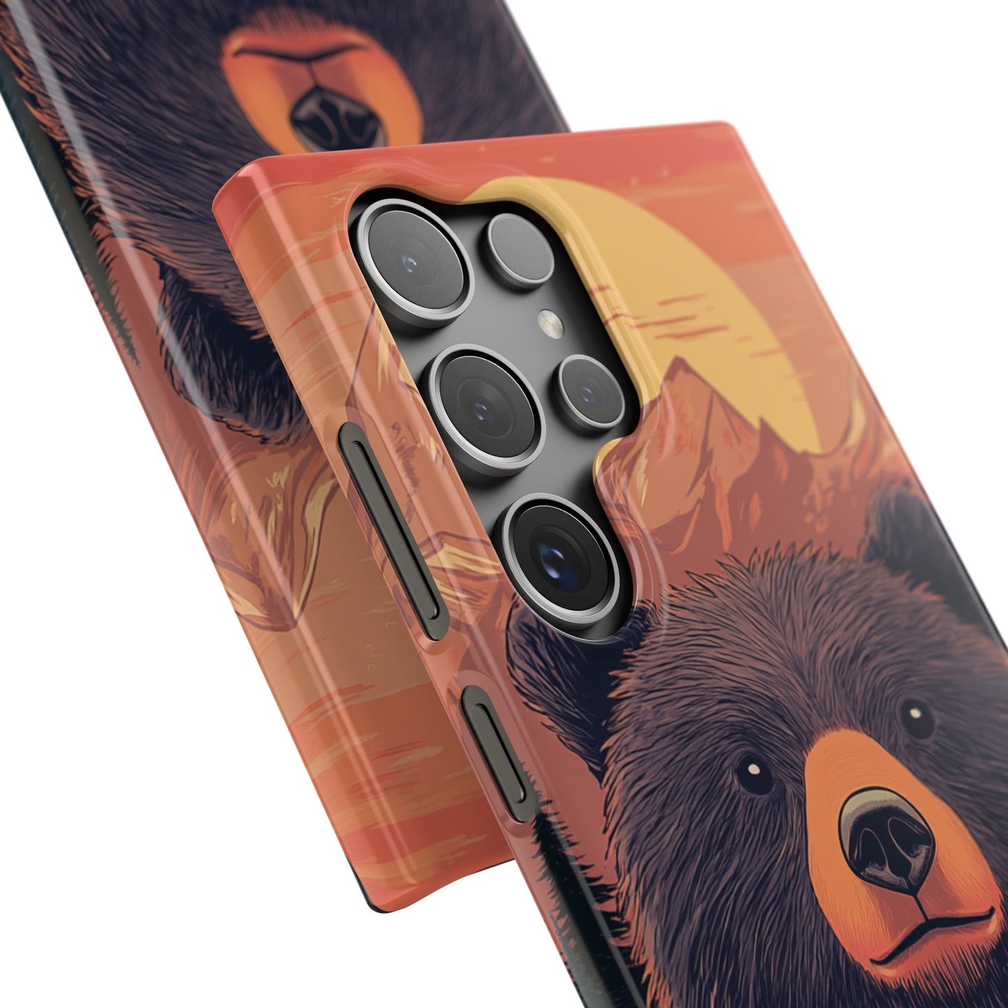 Retro Bear - Snap Case for Samsung Galaxy S24 to S22 al models