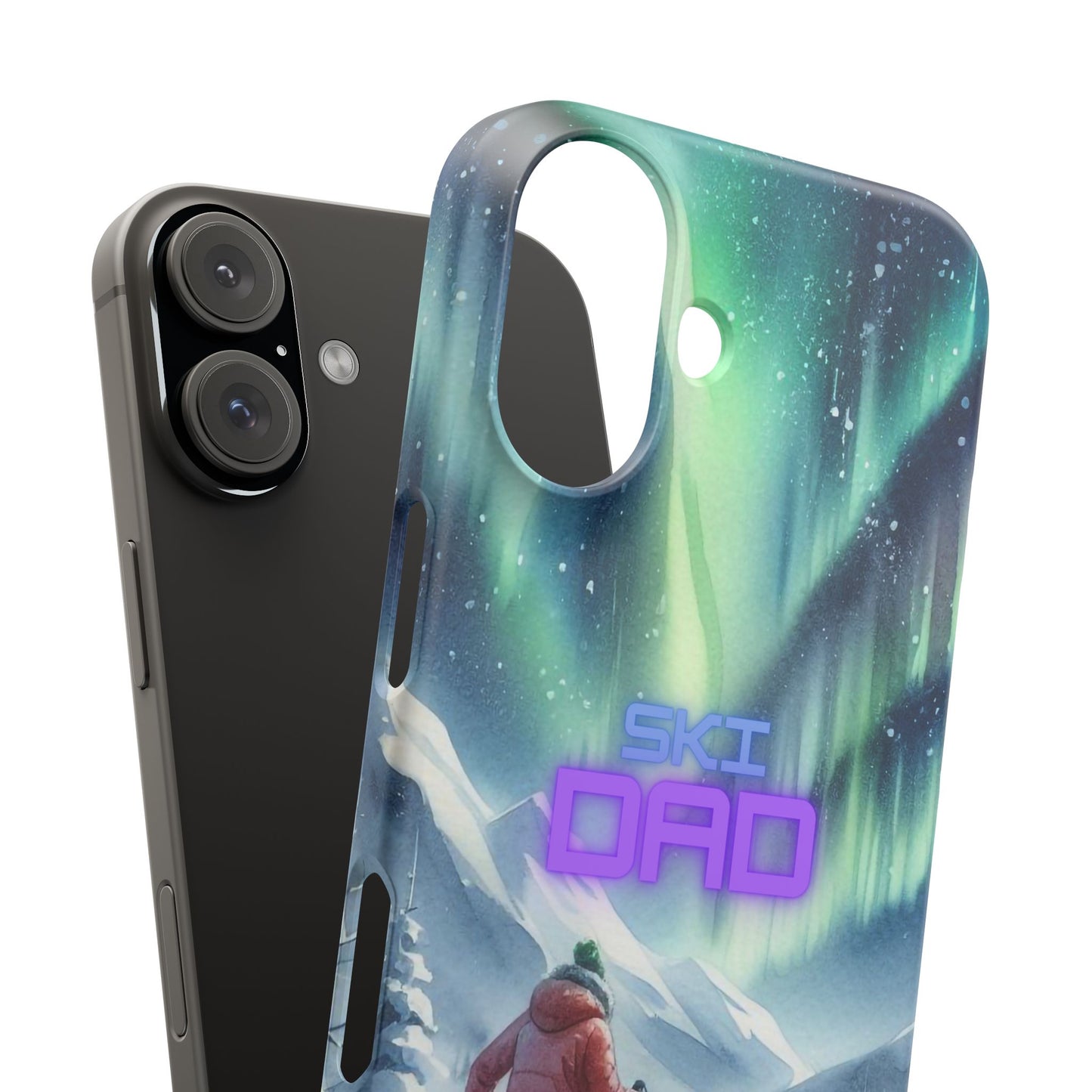 Polar Ski Dad - Snap Case for iPhone 16/15/14 al models