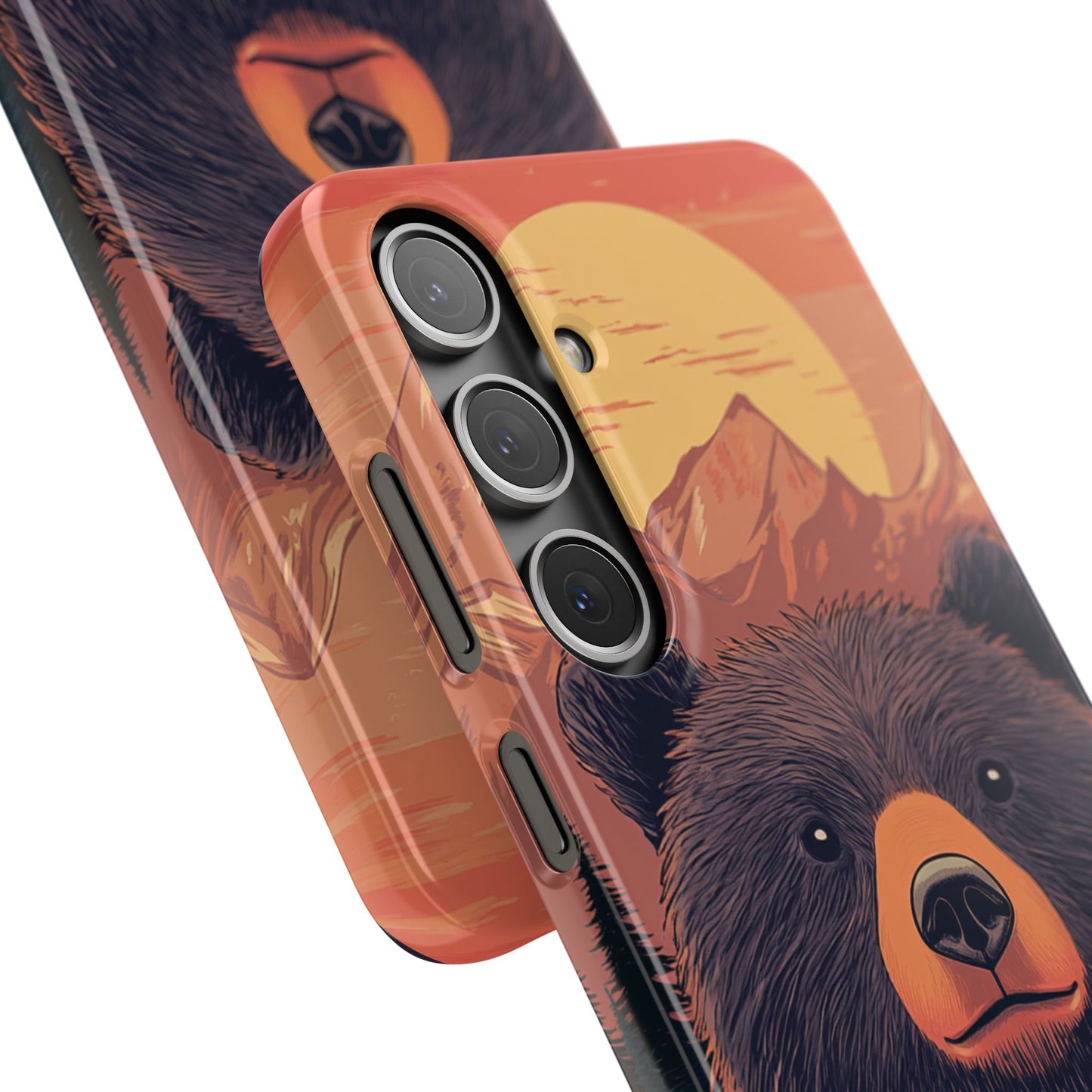 Retro Bear - Snap Case for Samsung Galaxy S24 to S22 al models