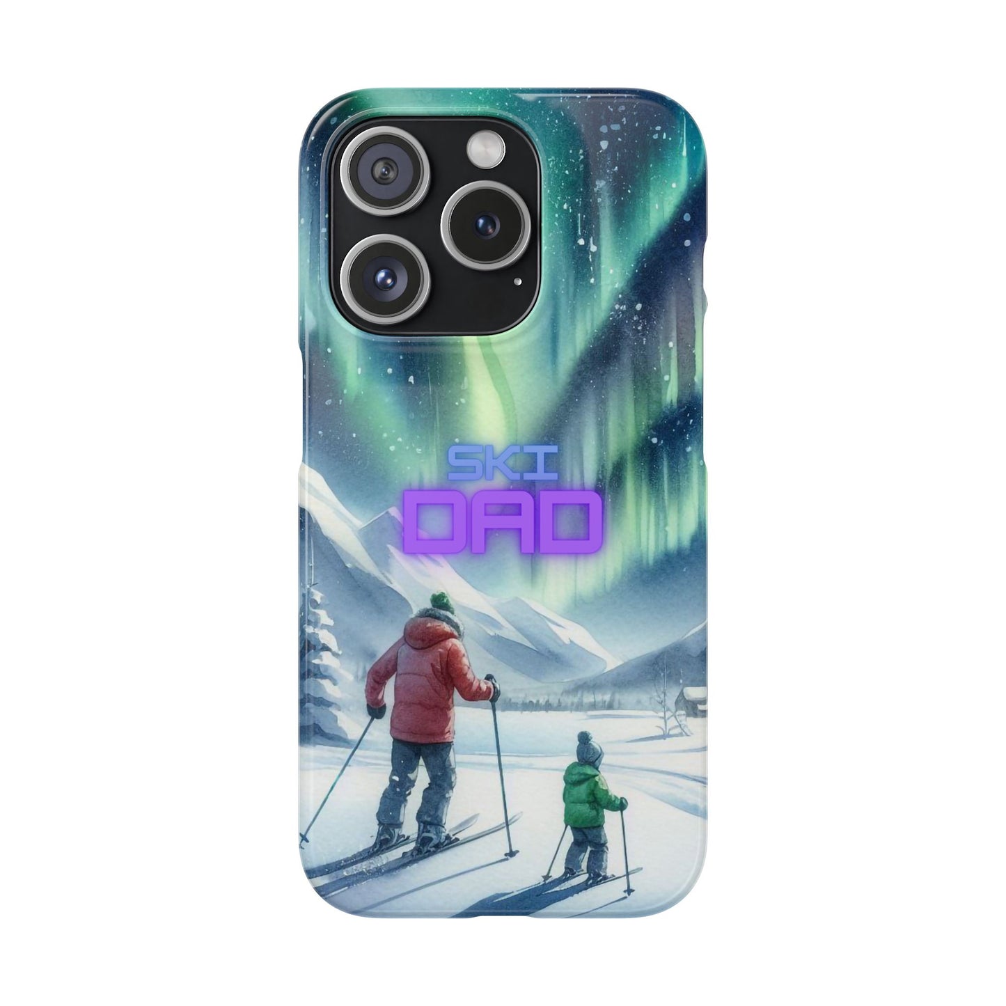 Polar Ski Dad - Snap Case for iPhone 16/15/14 al models