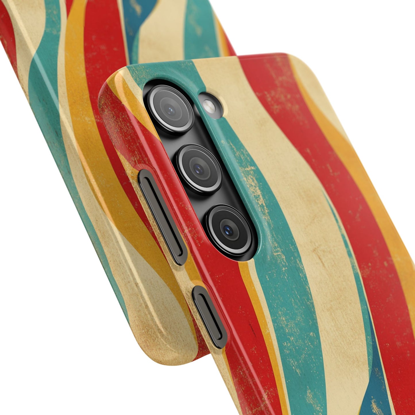 Retro Surf Board - Snap Case for Samsung Galaxy S24 to S22 al models