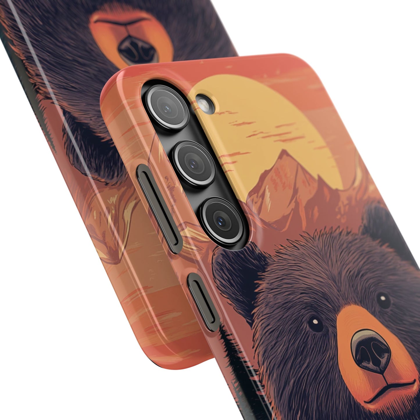 Retro Bear - Snap Case for Samsung Galaxy S24 to S22 al models