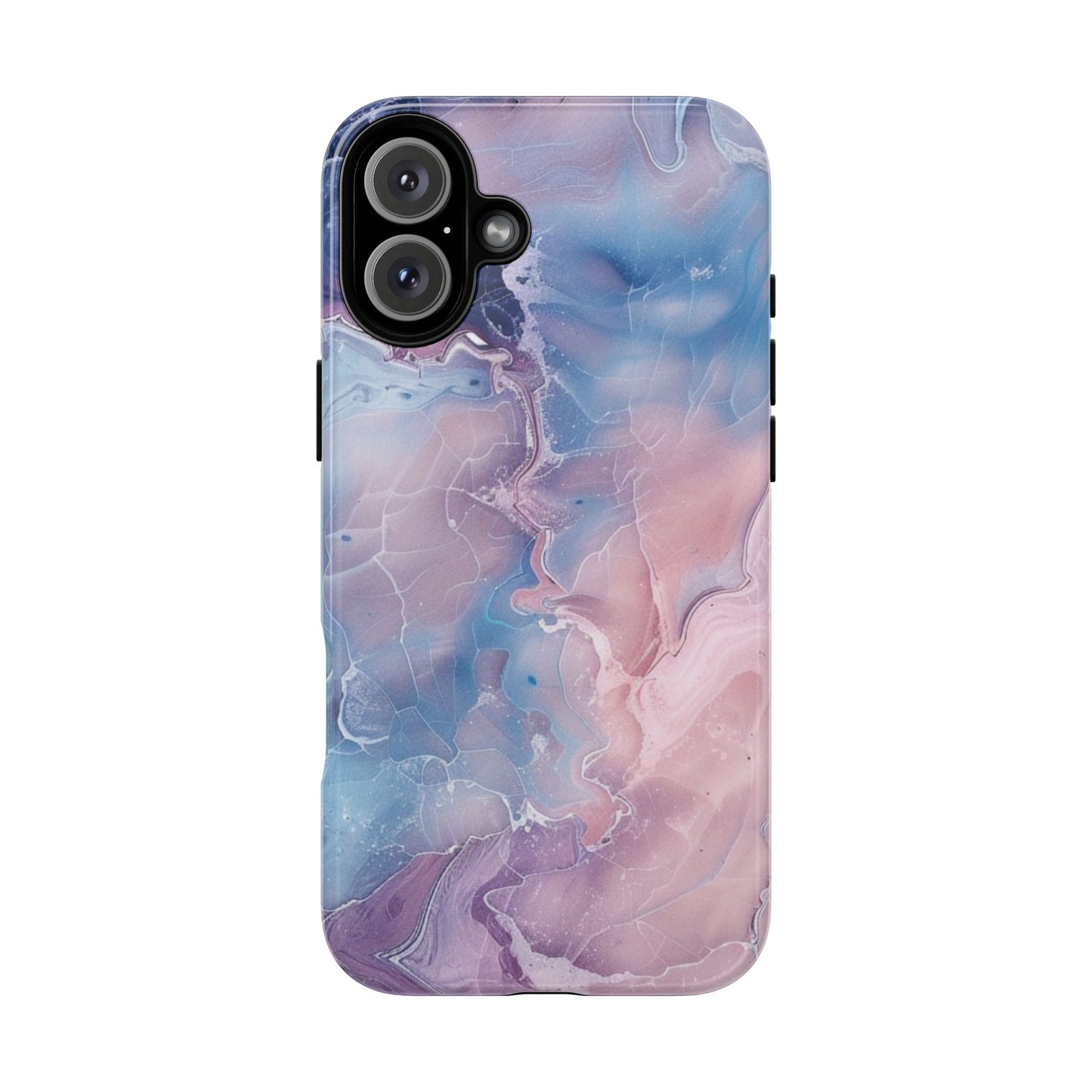 Pastel Marble - Tough Cases With Soft Lining For iPhone 16 to 14