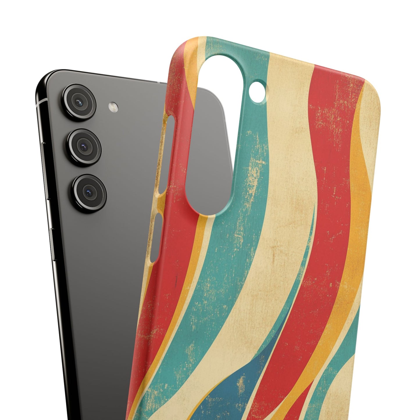 Retro Surf Board - Snap Case for Samsung Galaxy S24 to S22 al models