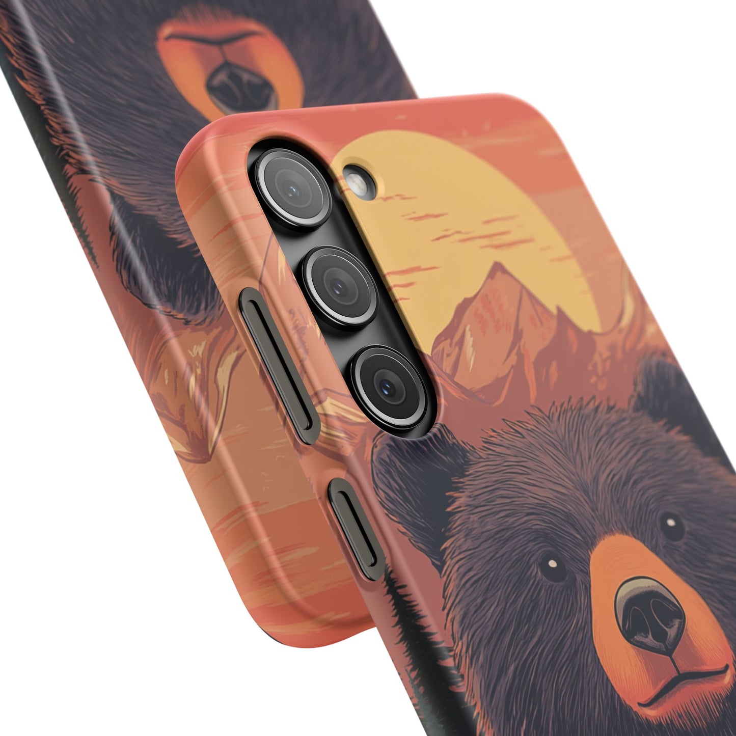 Retro Bear - Snap Case for Samsung Galaxy S24 to S22 al models