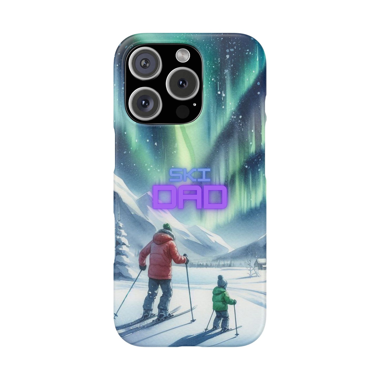 Polar Ski Dad - Snap Case for iPhone 16/15/14 al models