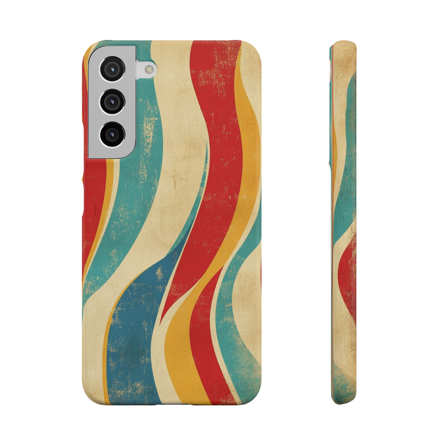 Retro Surf Board - Snap Case for Samsung Galaxy S24 to S22 al models