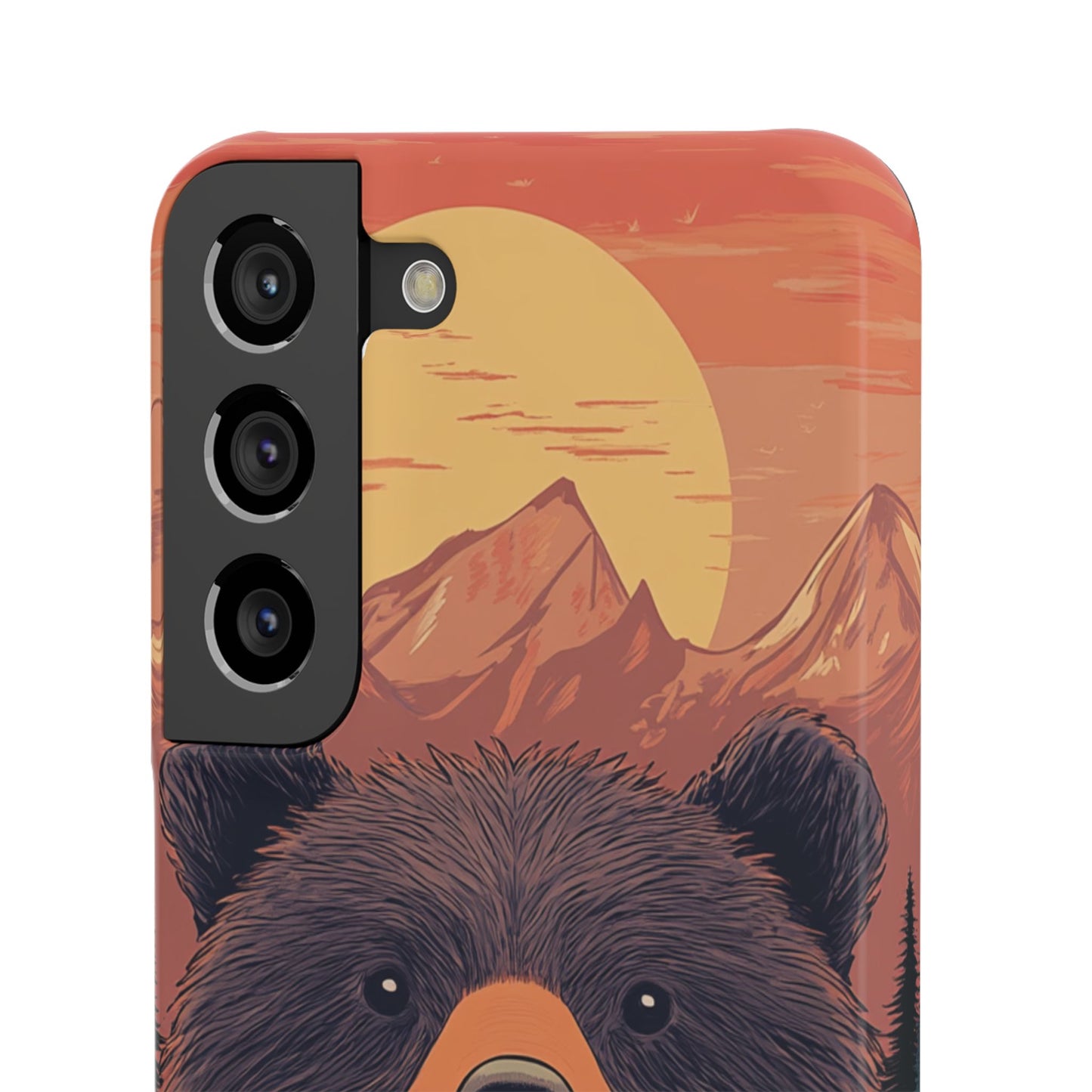 Retro Bear - Snap Case for Samsung Galaxy S24 to S22 al models