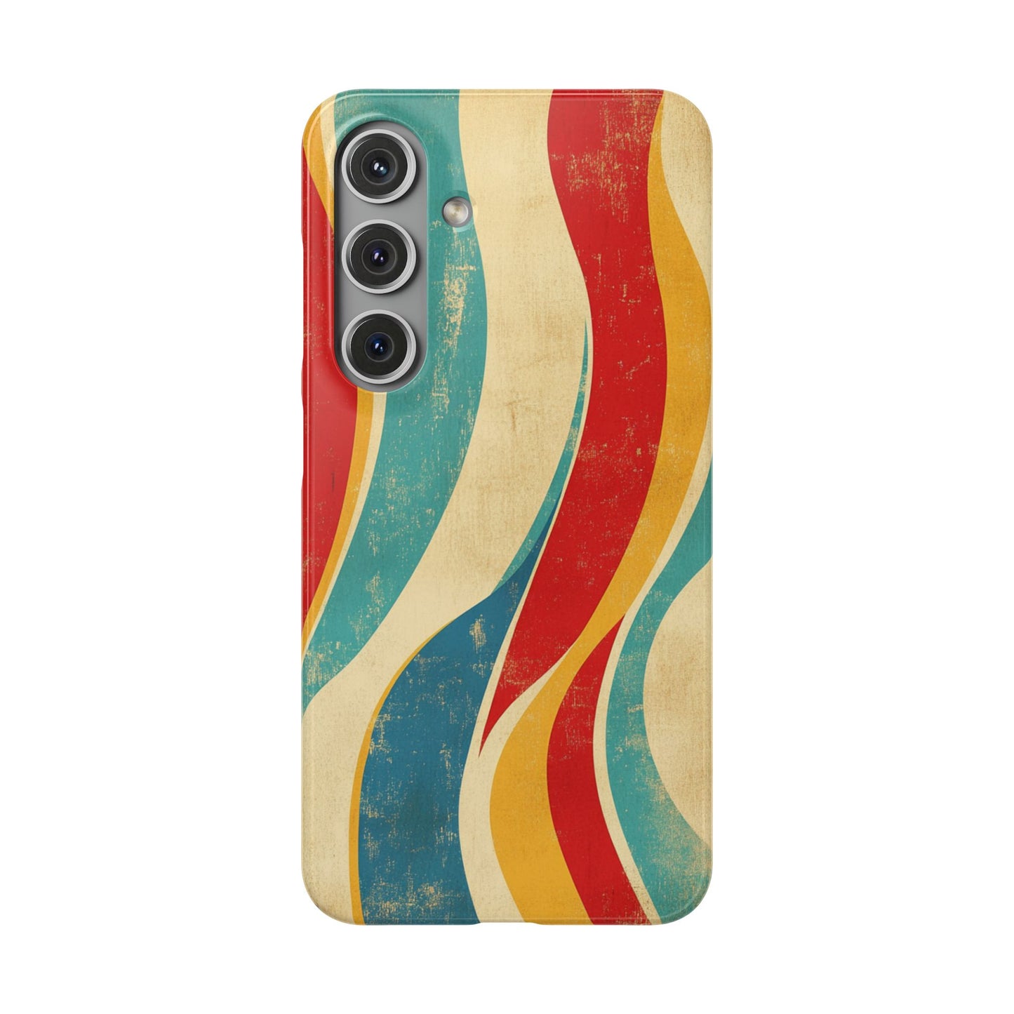 Retro Surf Board - Snap Case for Samsung Galaxy S24 to S22 al models