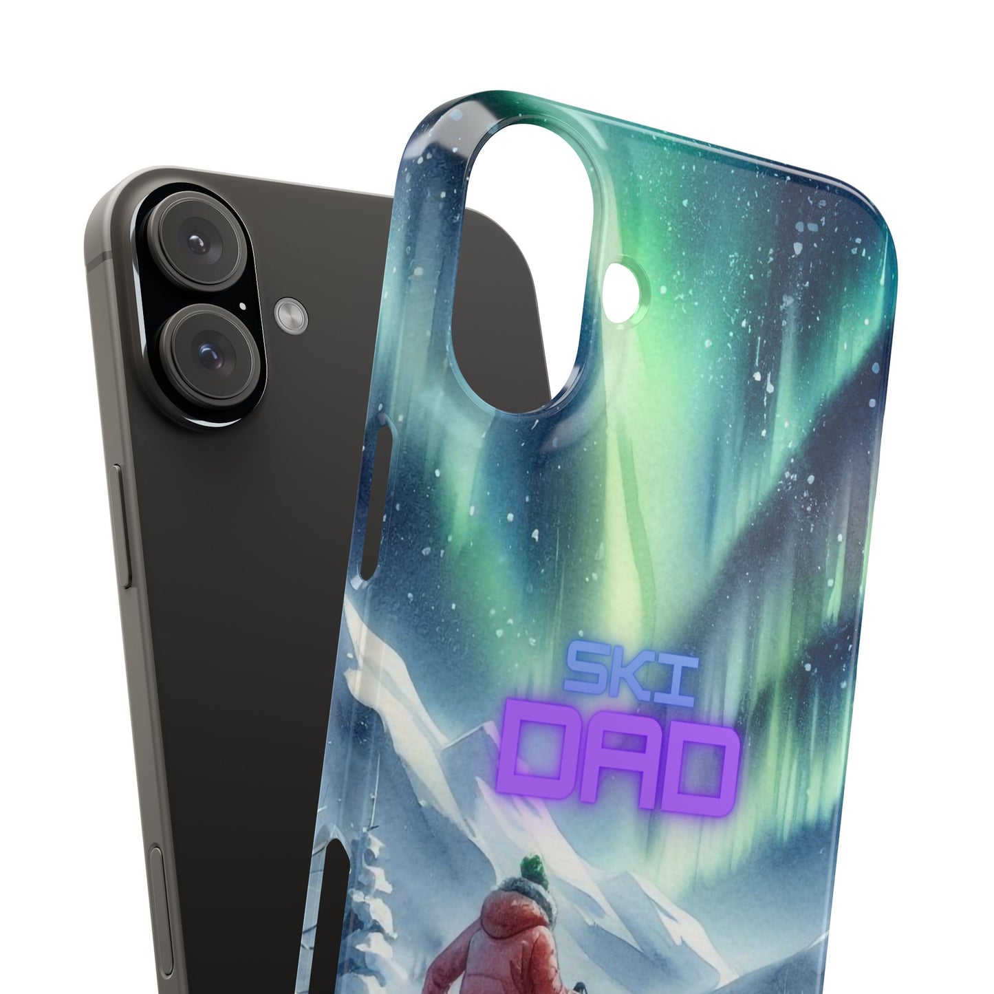 Polar Ski Dad - Snap Case for iPhone 16/15/14 al models