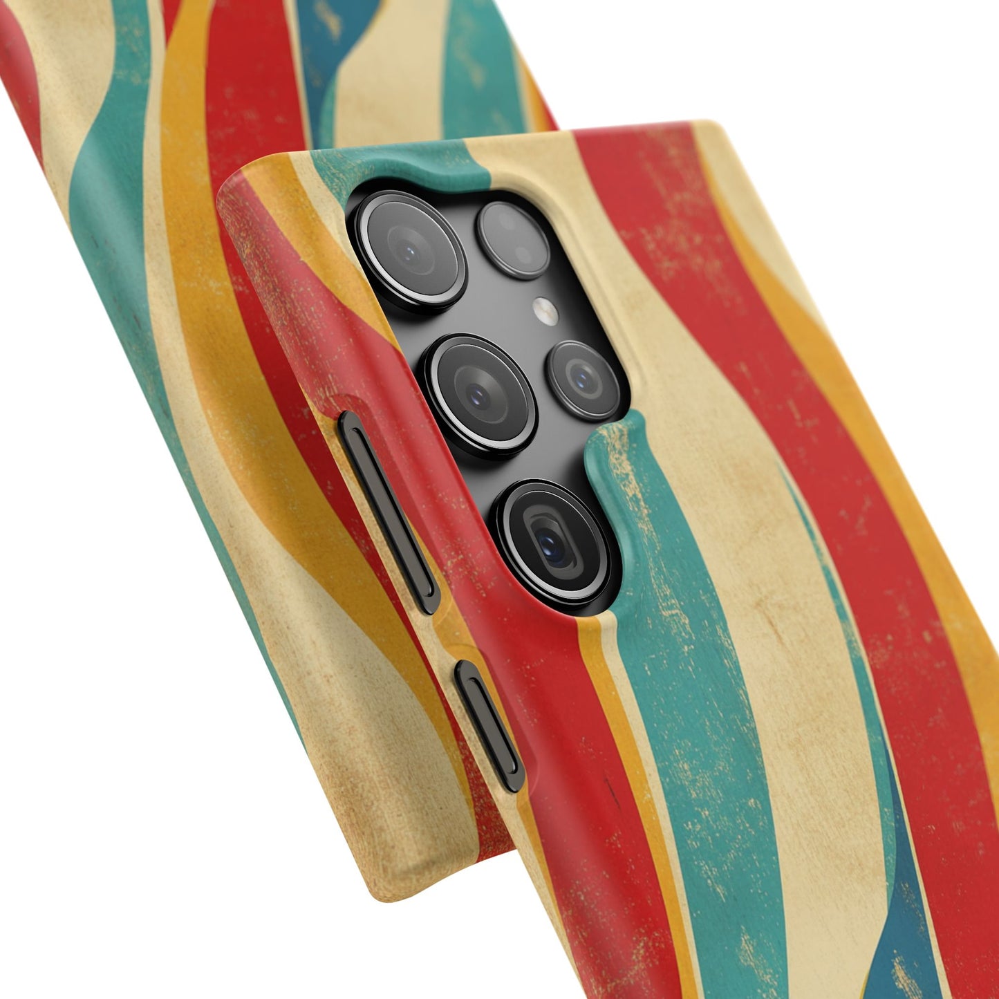 Retro Surf Board - Snap Case for Samsung Galaxy S24 to S22 al models