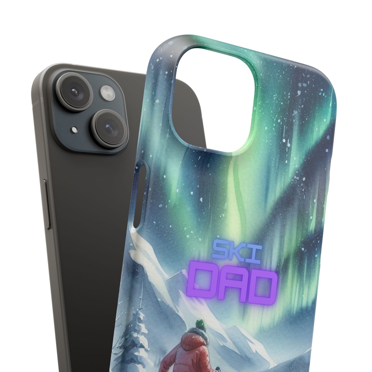 Polar Ski Dad - Snap Case for iPhone 16/15/14 al models