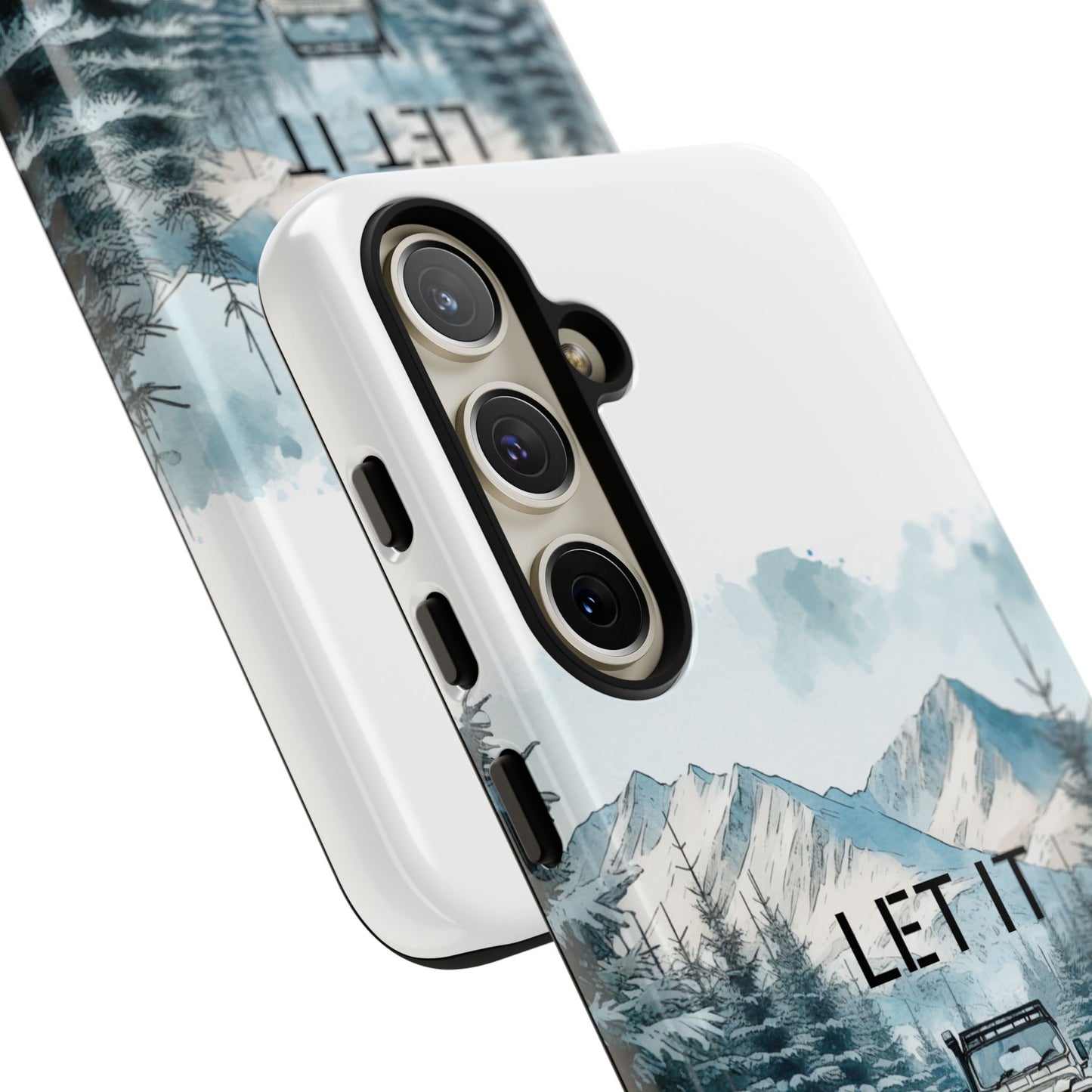 Let it SNOW! for HIM - Dual Layer Case, soft case hard shell for Samsung Galaxy S24/23/22/21