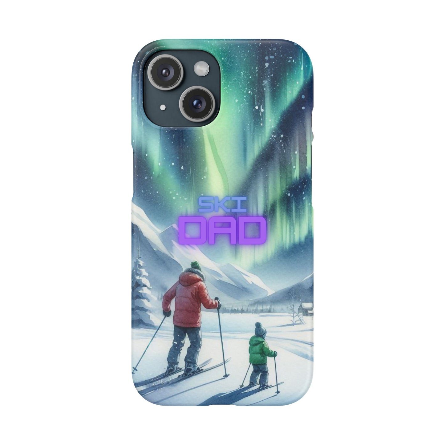 Polar Ski Dad - Snap Case for iPhone 16/15/14 al models