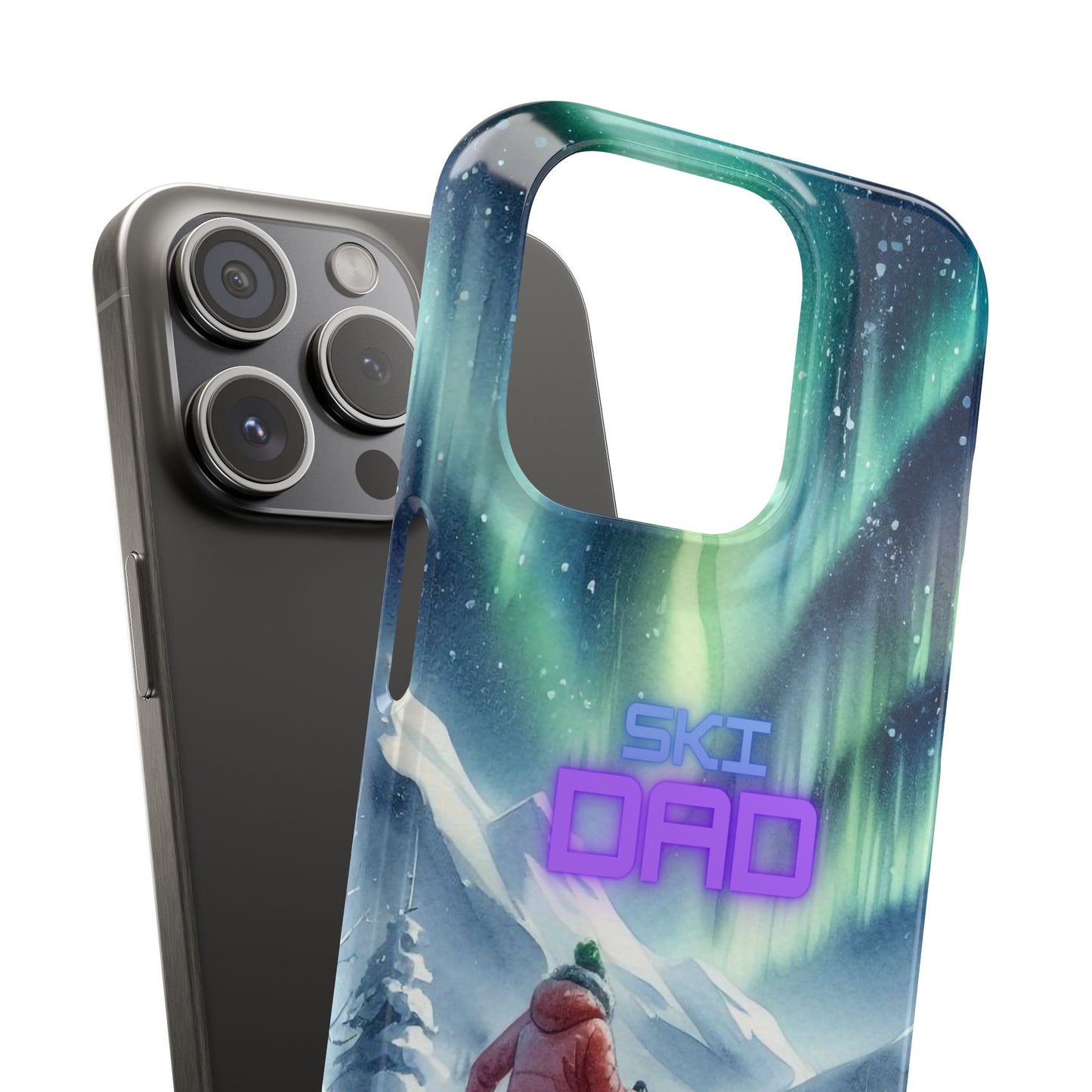 Polar Ski Dad - Snap Case for iPhone 16/15/14 al models