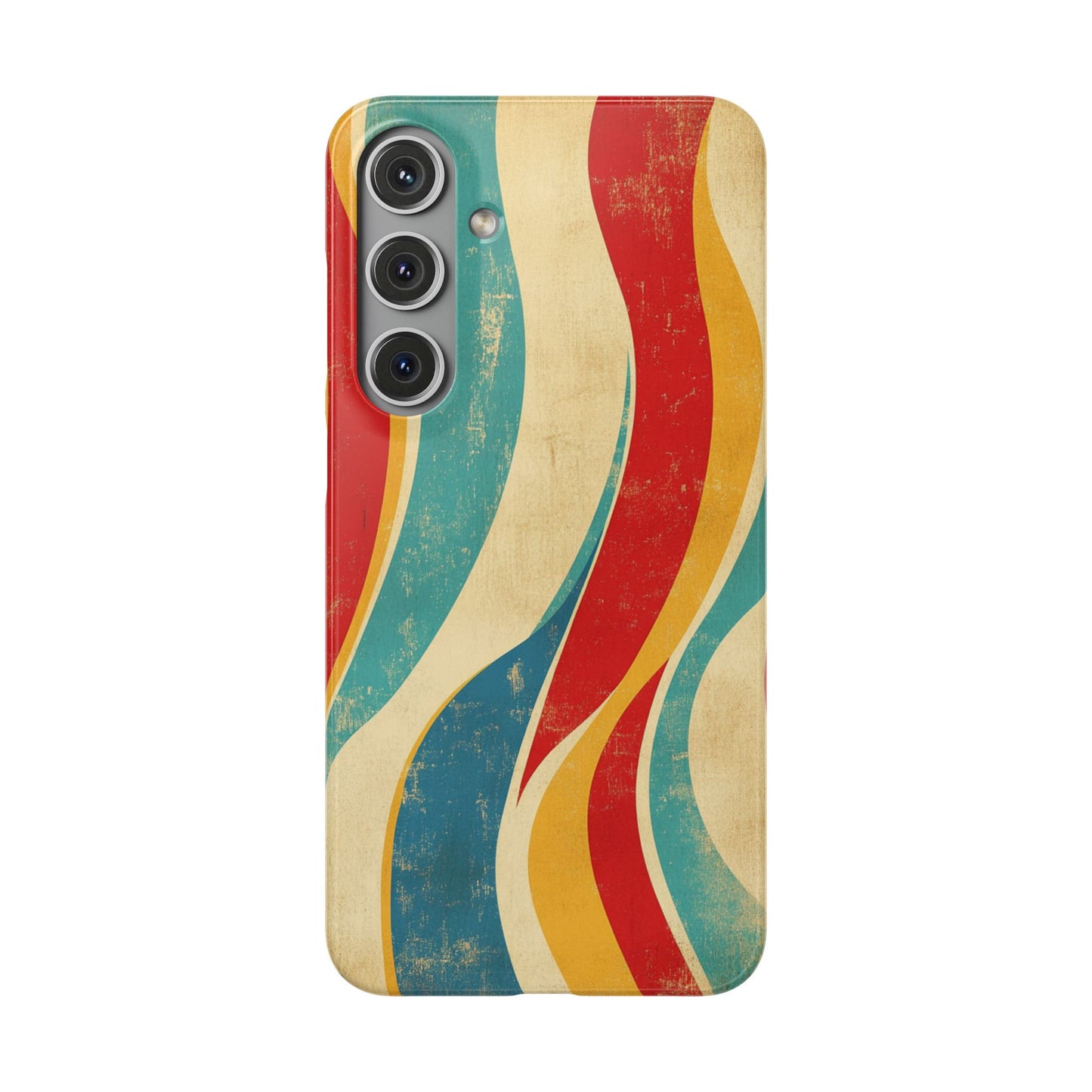 Retro Surf Board - Snap Case for Samsung Galaxy S24 to S22 al models