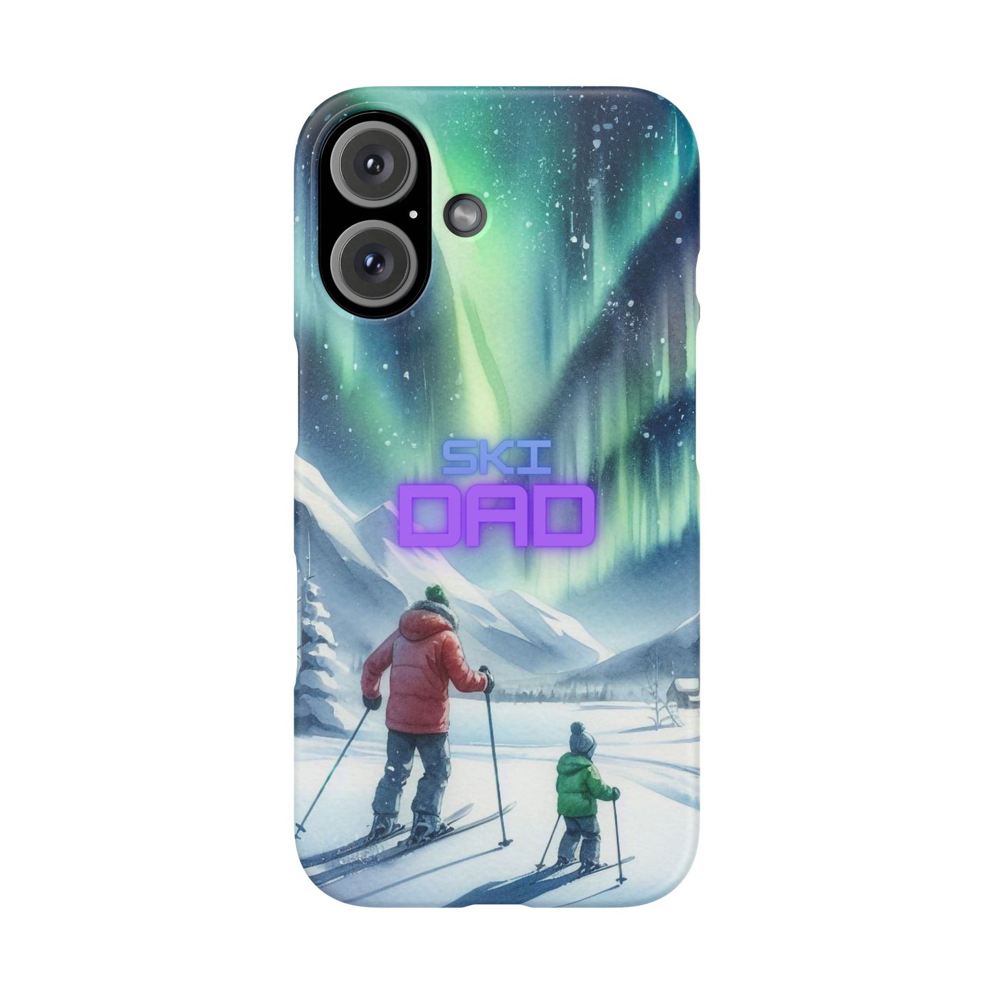 Polar Ski Dad - Snap Case for iPhone 16/15/14 al models