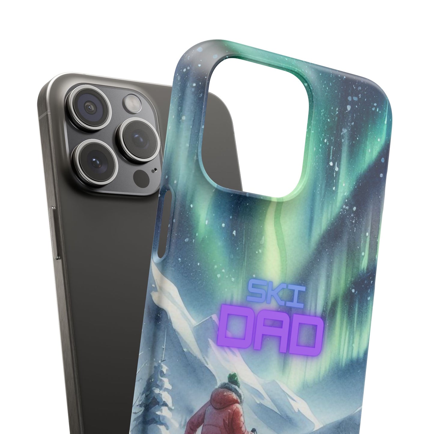 Polar Ski Dad - Snap Case for iPhone 16/15/14 al models