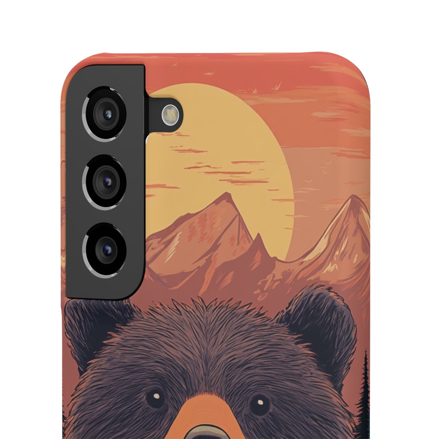 Retro Bear - Snap Case for Samsung Galaxy S24 to S22 al models