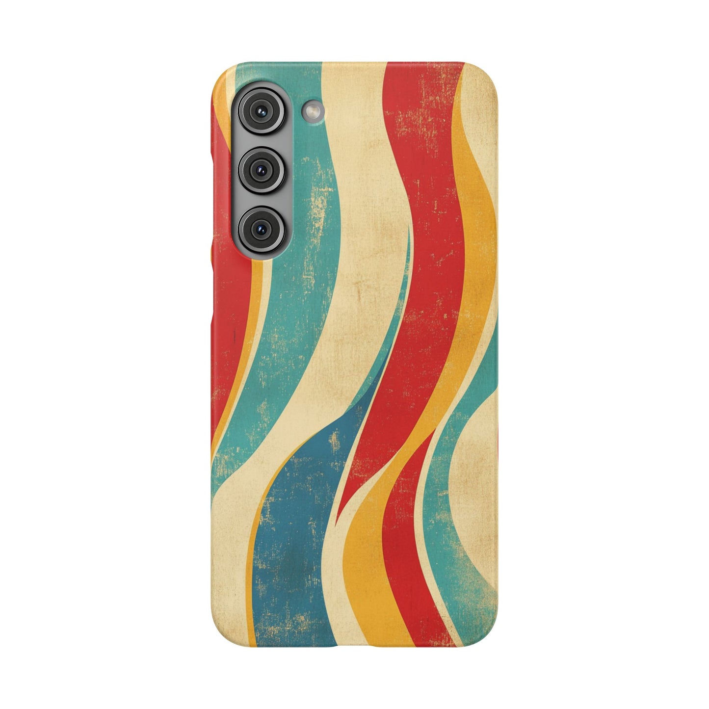 Retro Surf Board - Snap Case for Samsung Galaxy S24 to S22 al models