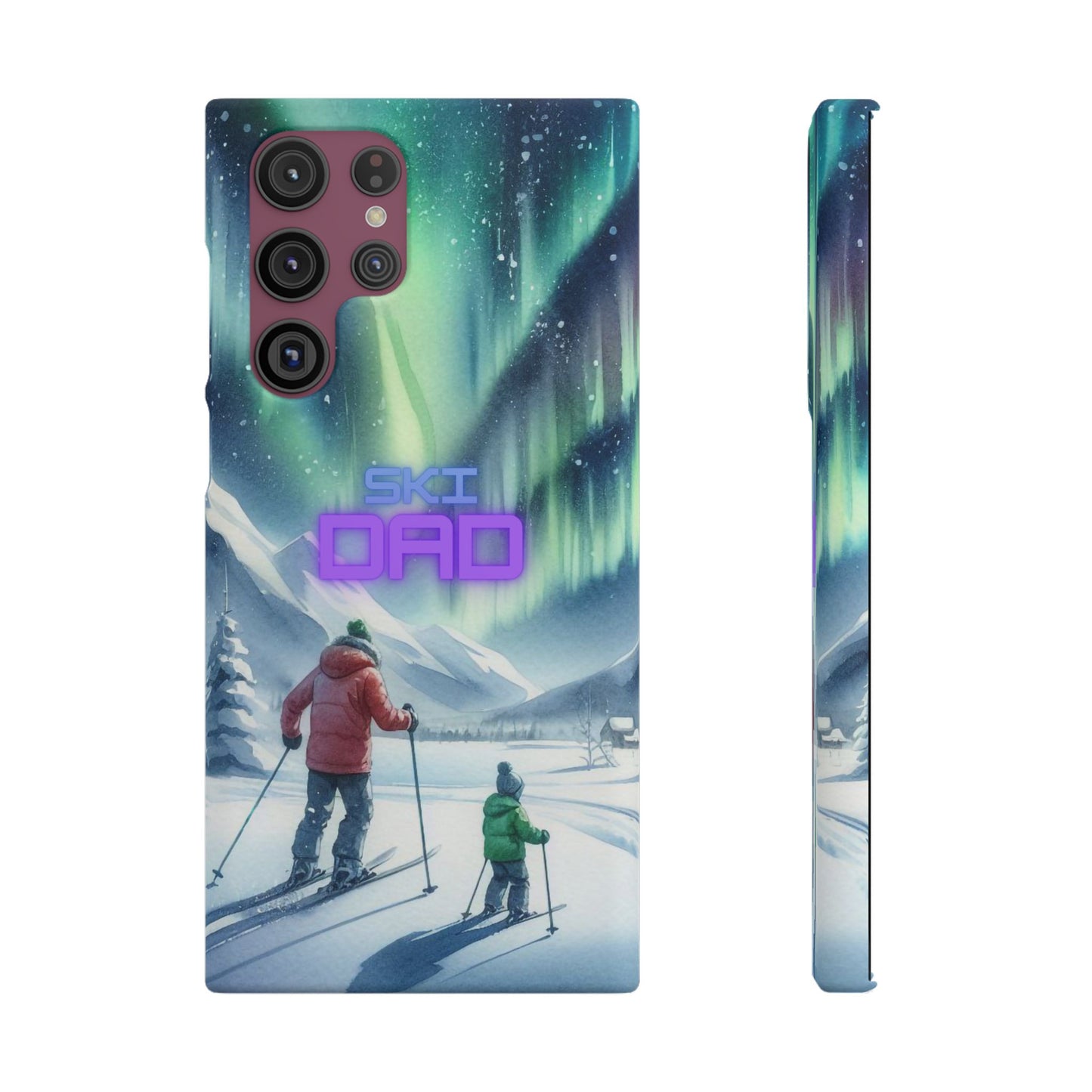 Polar Ski Dad - Snap Case for Samsung Galaxy S24/S23/S22 al models