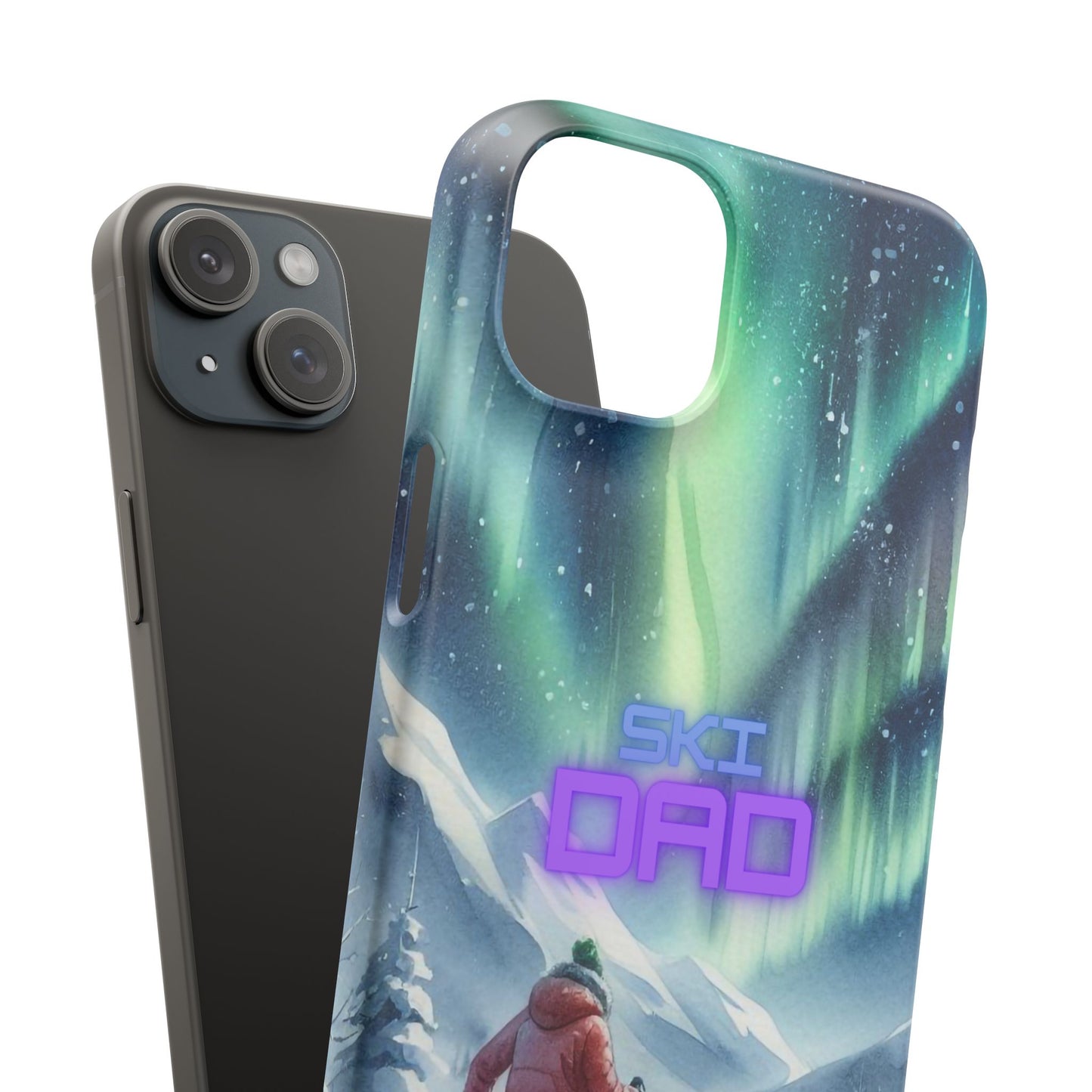 Polar Ski Dad - Snap Case for iPhone 16/15/14 al models