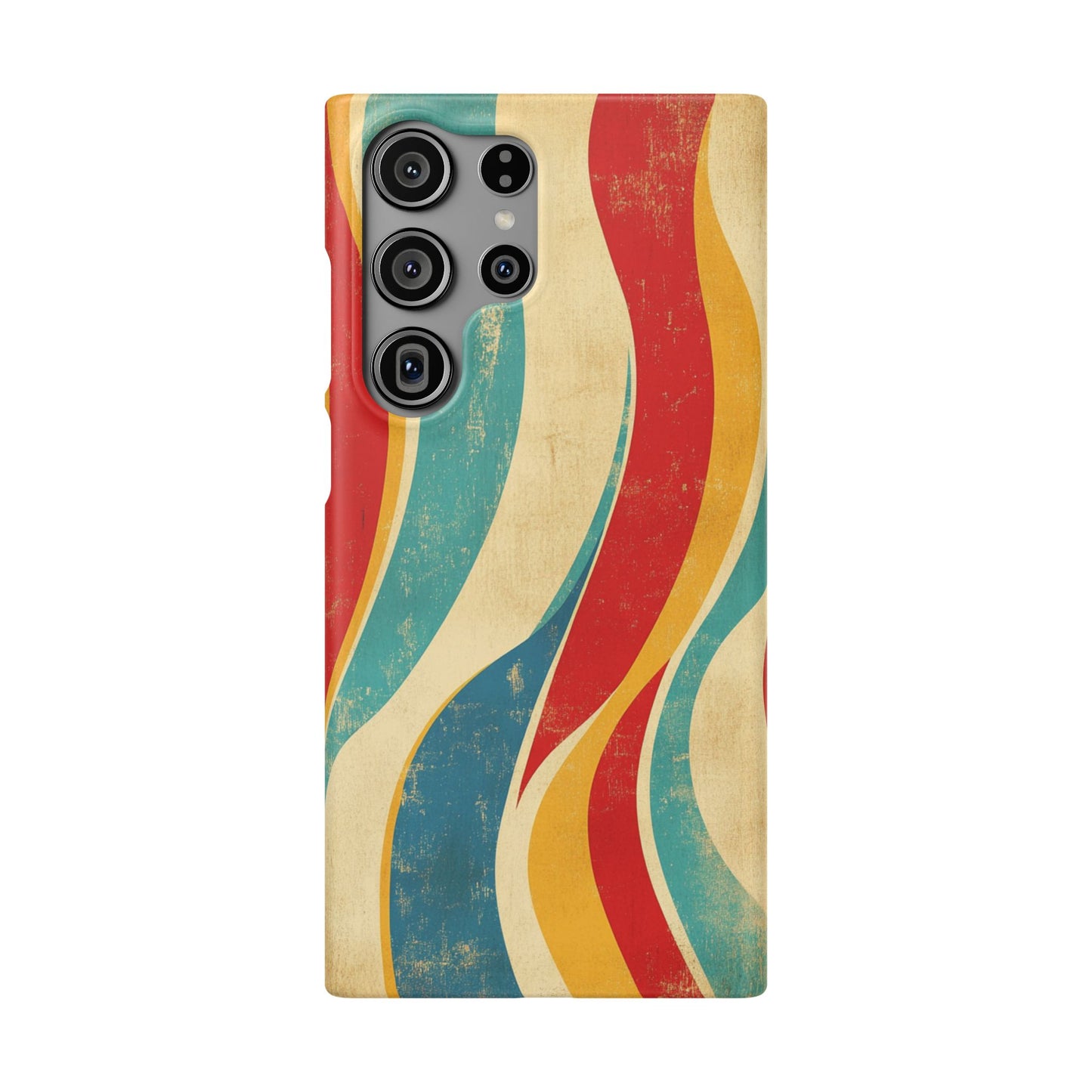 Retro Surf Board - Snap Case for Samsung Galaxy S24 to S22 al models