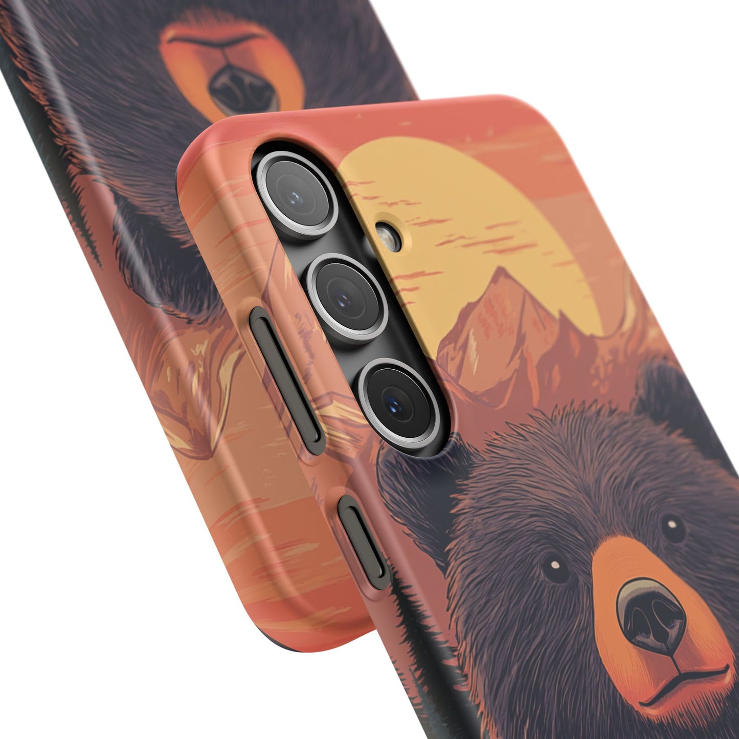 Retro Bear - Snap Case for Samsung Galaxy S24 to S22 al models