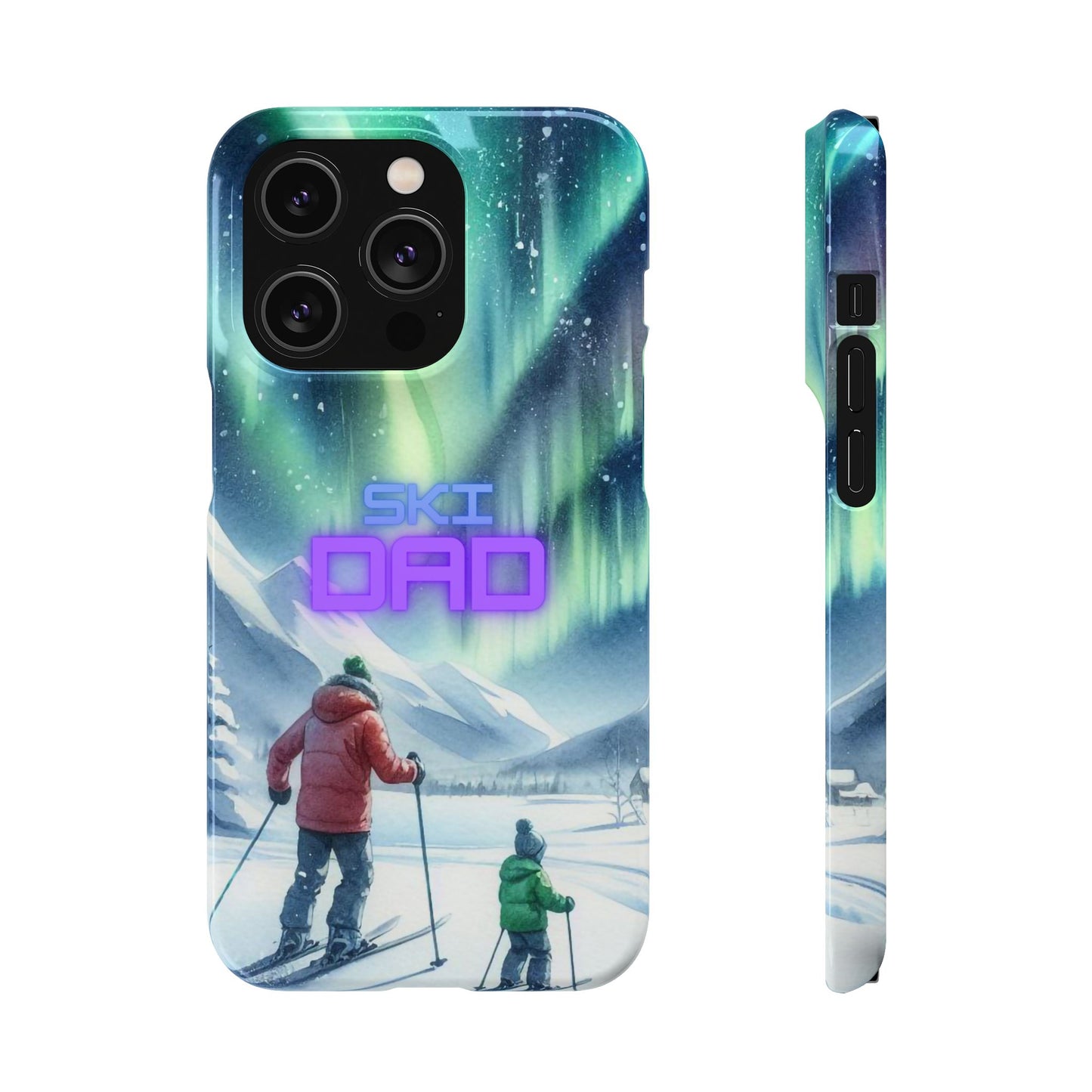 Polar Ski Dad - Snap Case for iPhone 16/15/14 al models