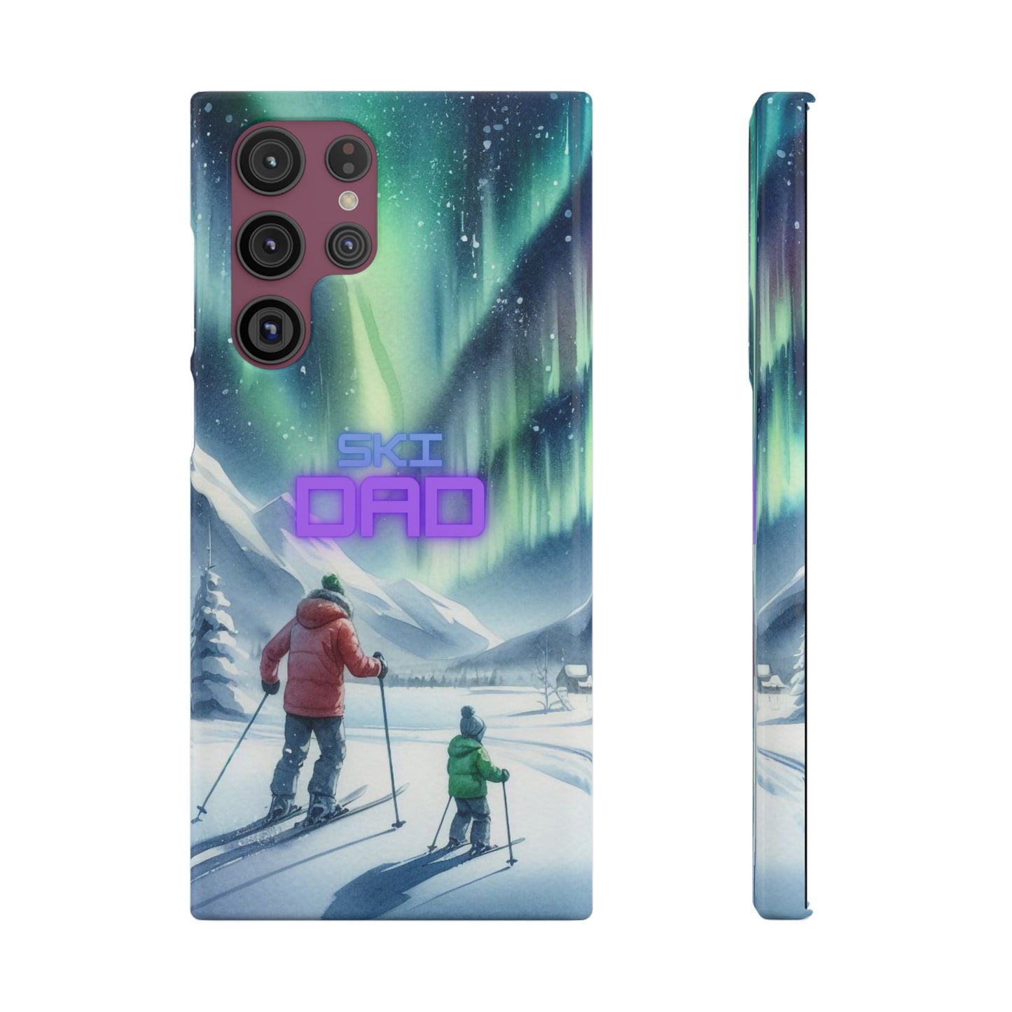 Polar Ski Dad - Snap Case for Samsung Galaxy S24/S23/S22 al models