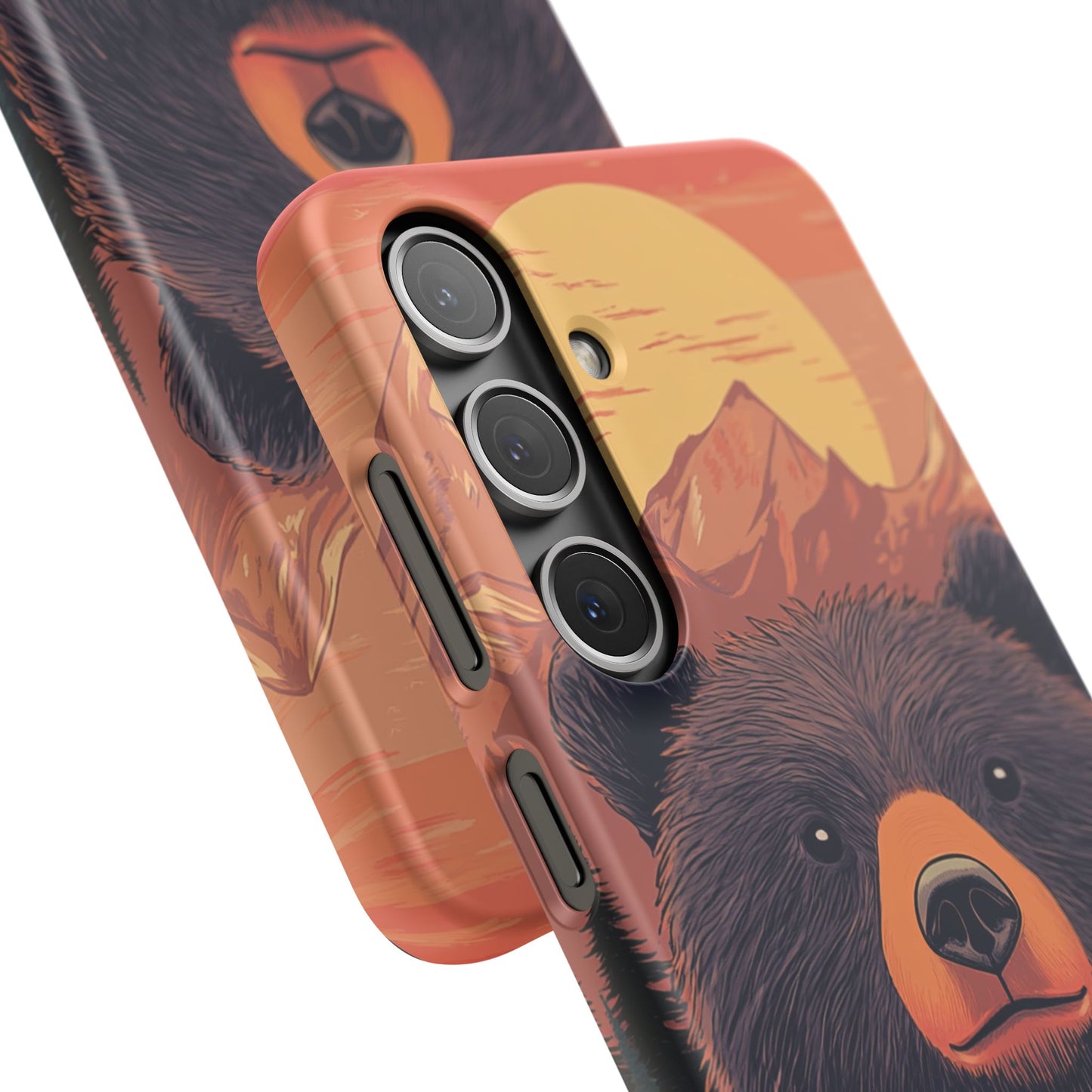 Retro Bear - Snap Case for Samsung Galaxy S24 to S22 al models