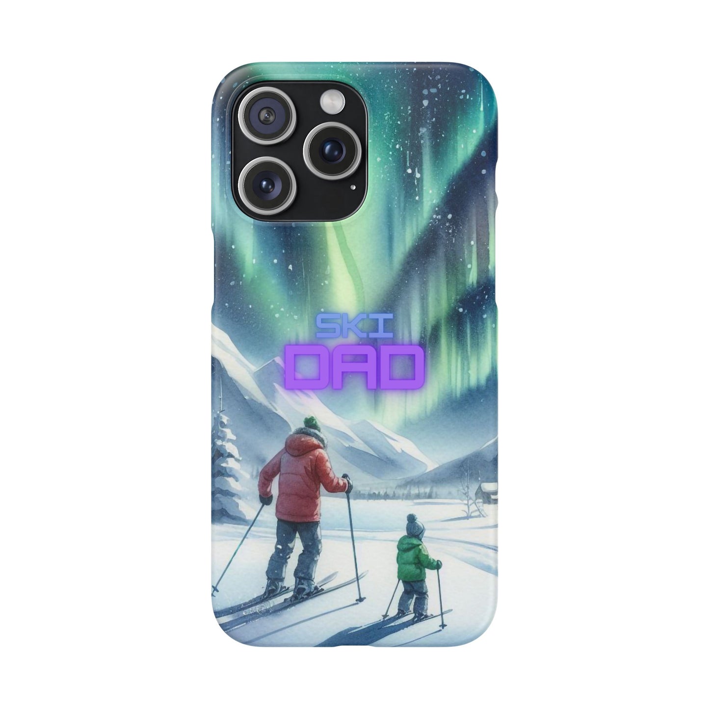 Polar Ski Dad - Snap Case for iPhone 16/15/14 al models