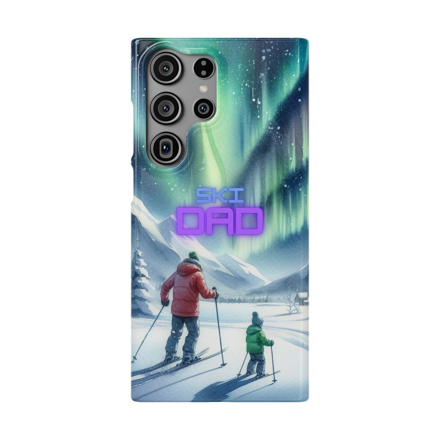 Polar Ski Dad - Snap Case for Samsung Galaxy S24/S23/S22 al models