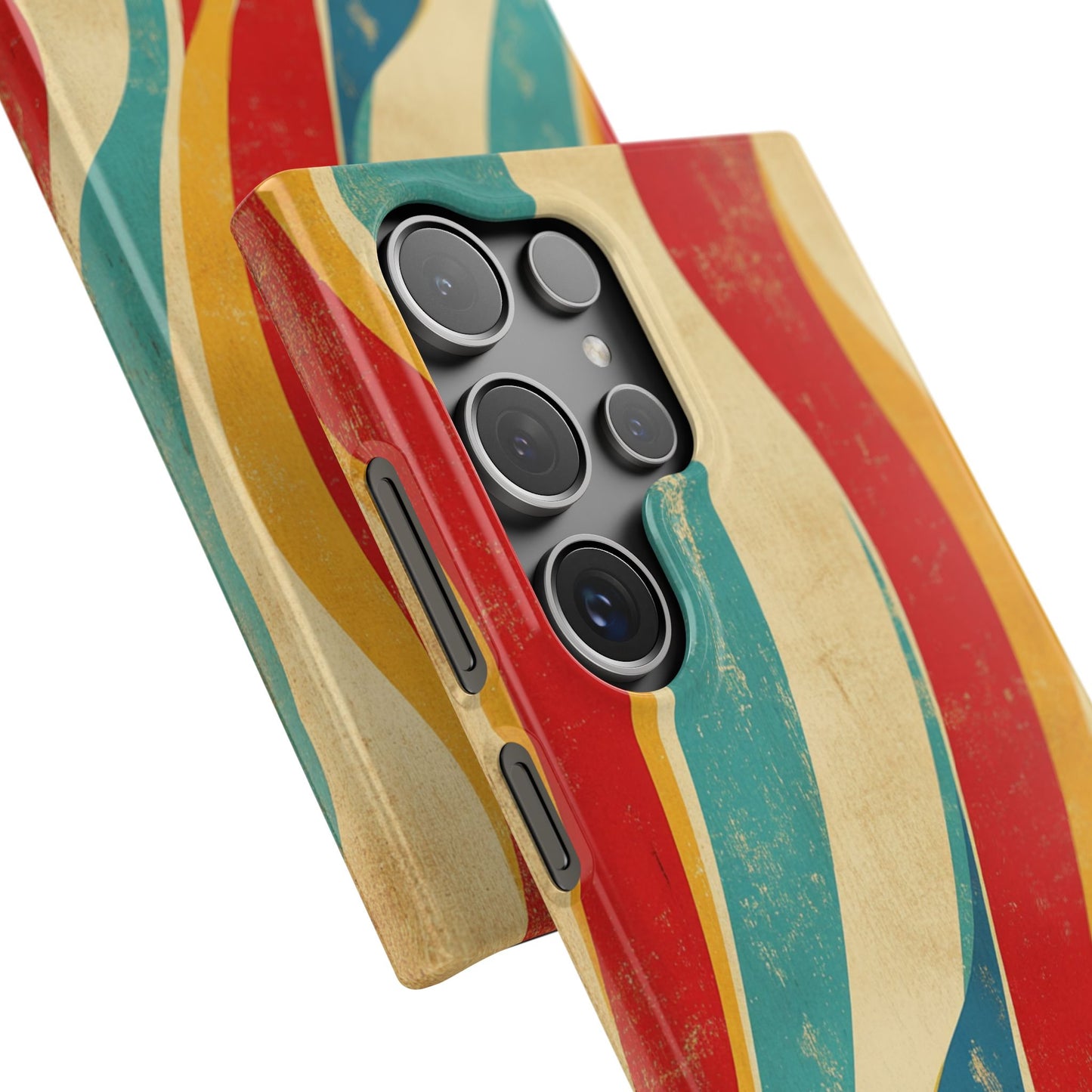 Retro Surf Board - Snap Case for Samsung Galaxy S24 to S22 al models