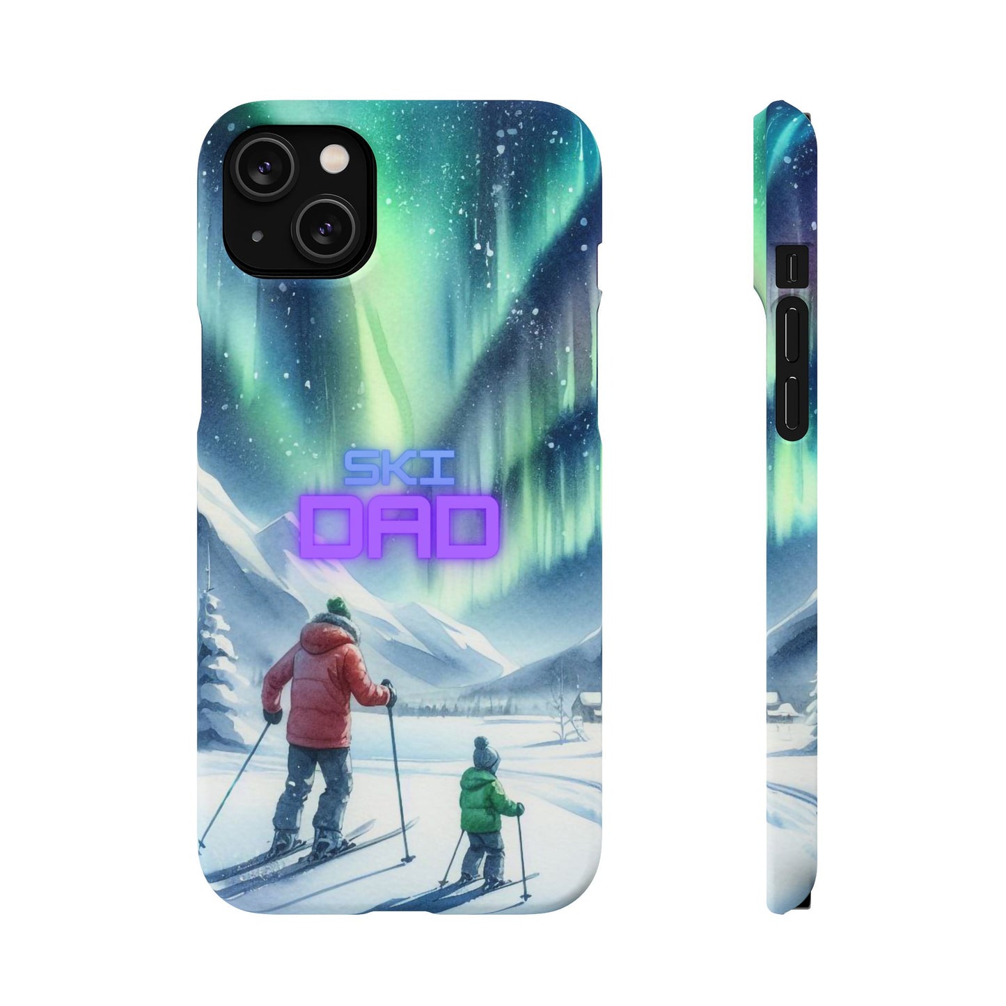 Polar Ski Dad - Snap Case for iPhone 16/15/14 al models