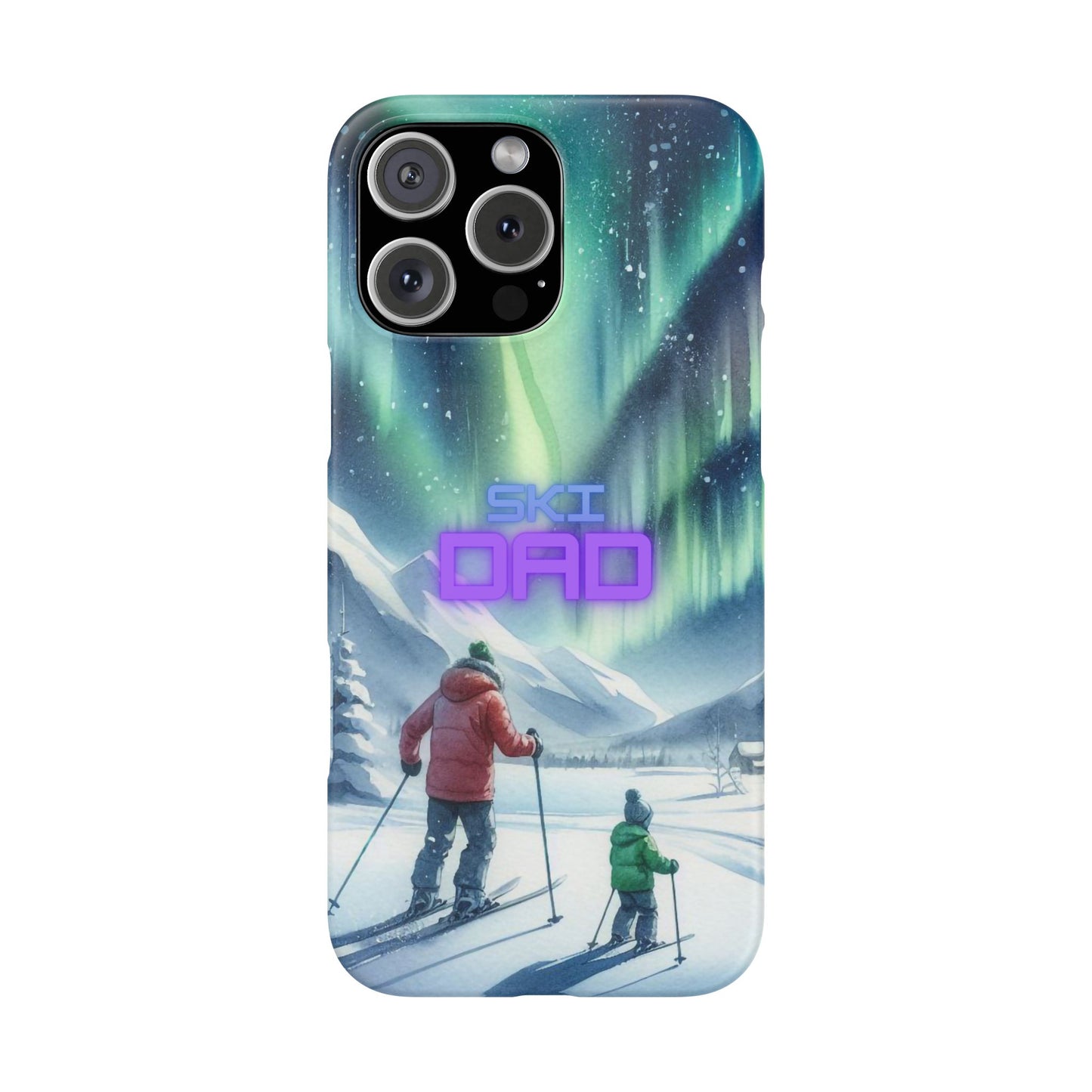 Polar Ski Dad - Snap Case for iPhone 16/15/14 al models