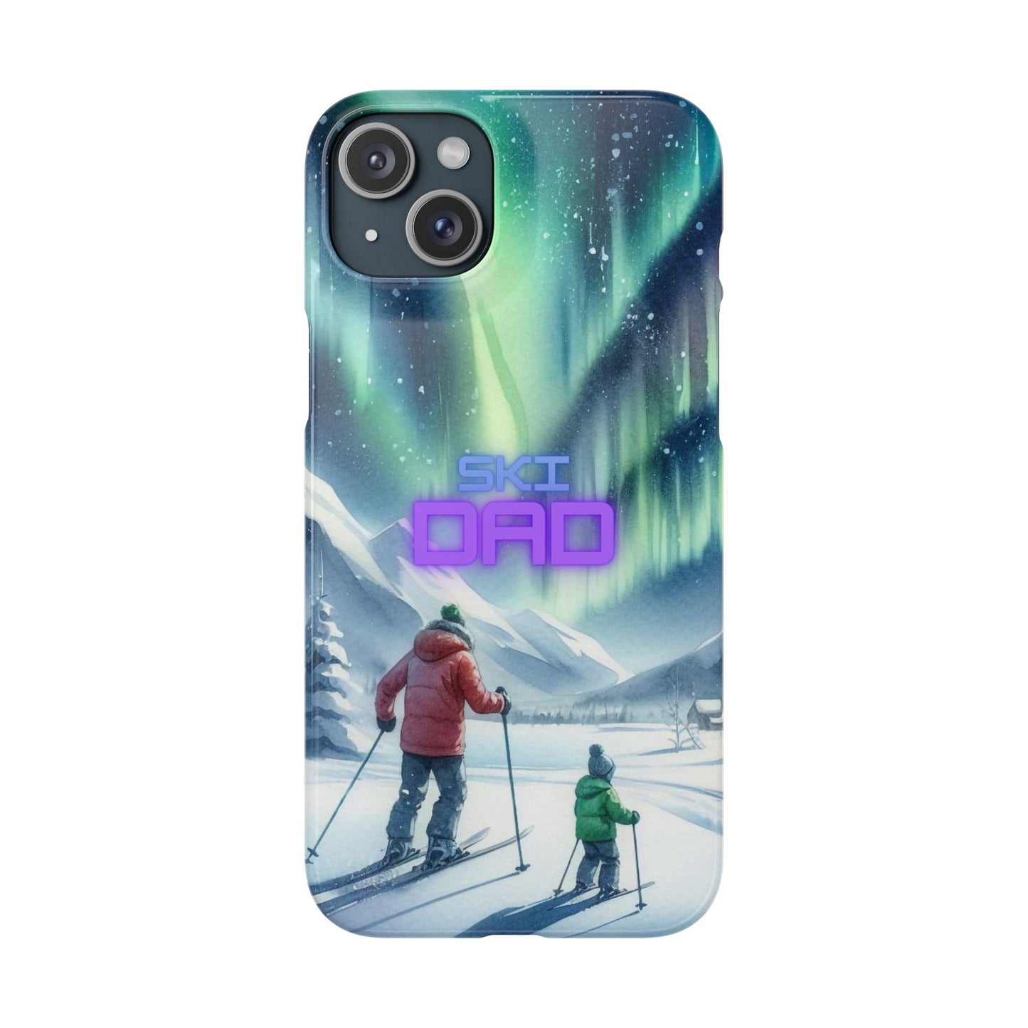 Polar Ski Dad - Snap Case for iPhone 16/15/14 al models