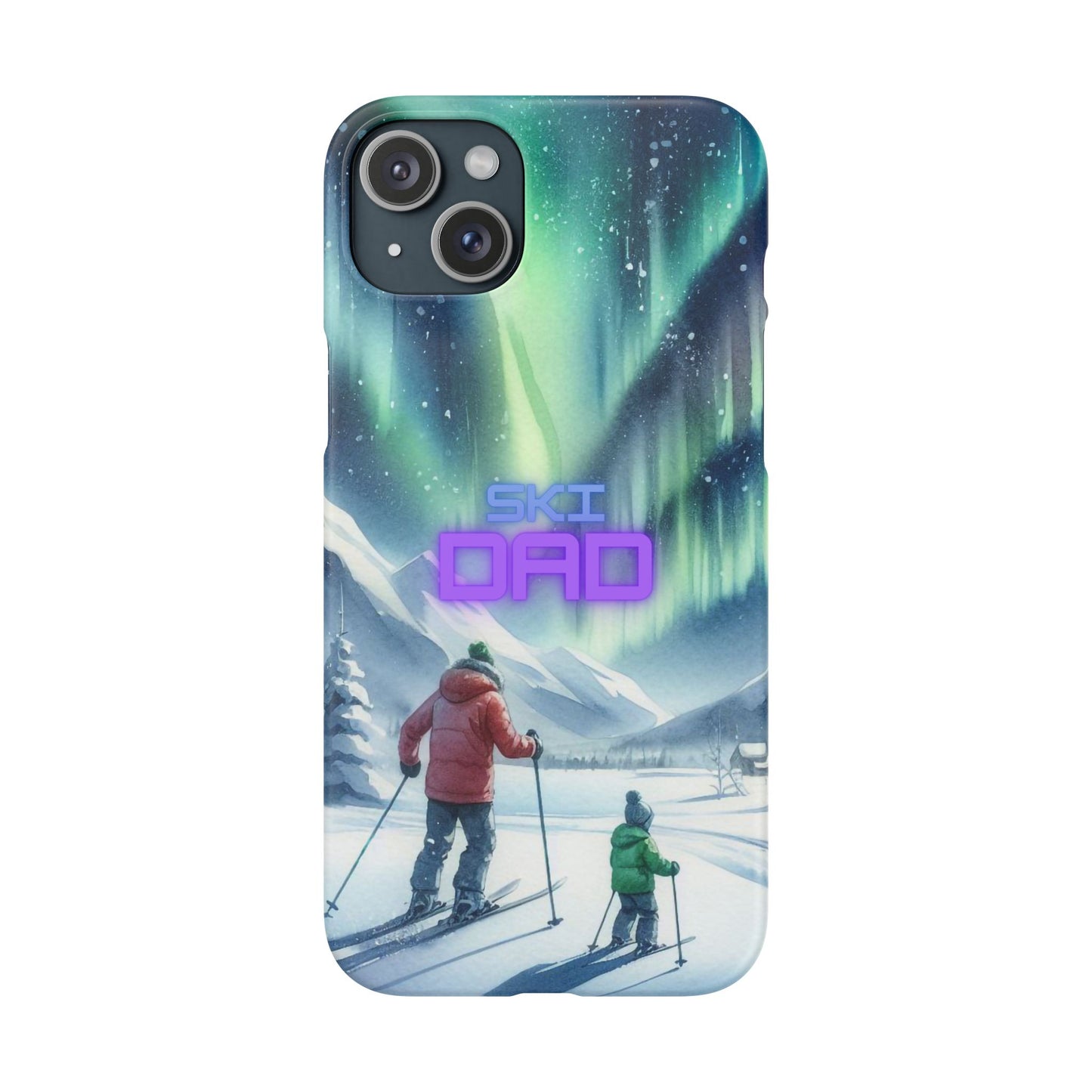 Polar Ski Dad - Snap Case for iPhone 16/15/14 al models