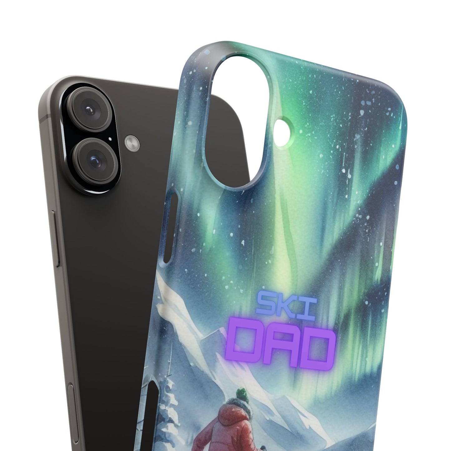 Polar Ski Dad - Snap Case for iPhone 16/15/14 al models