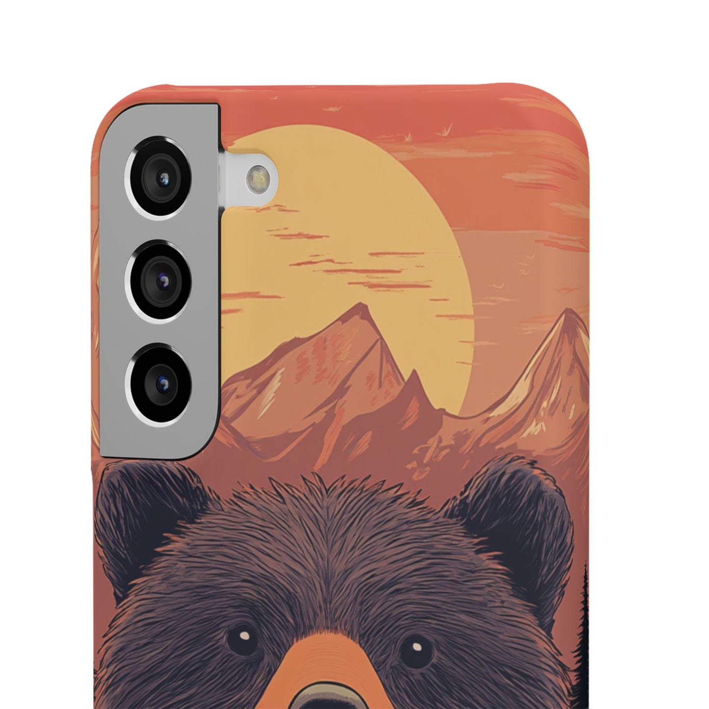 Retro Bear - Snap Case for Samsung Galaxy S24 to S22 al models