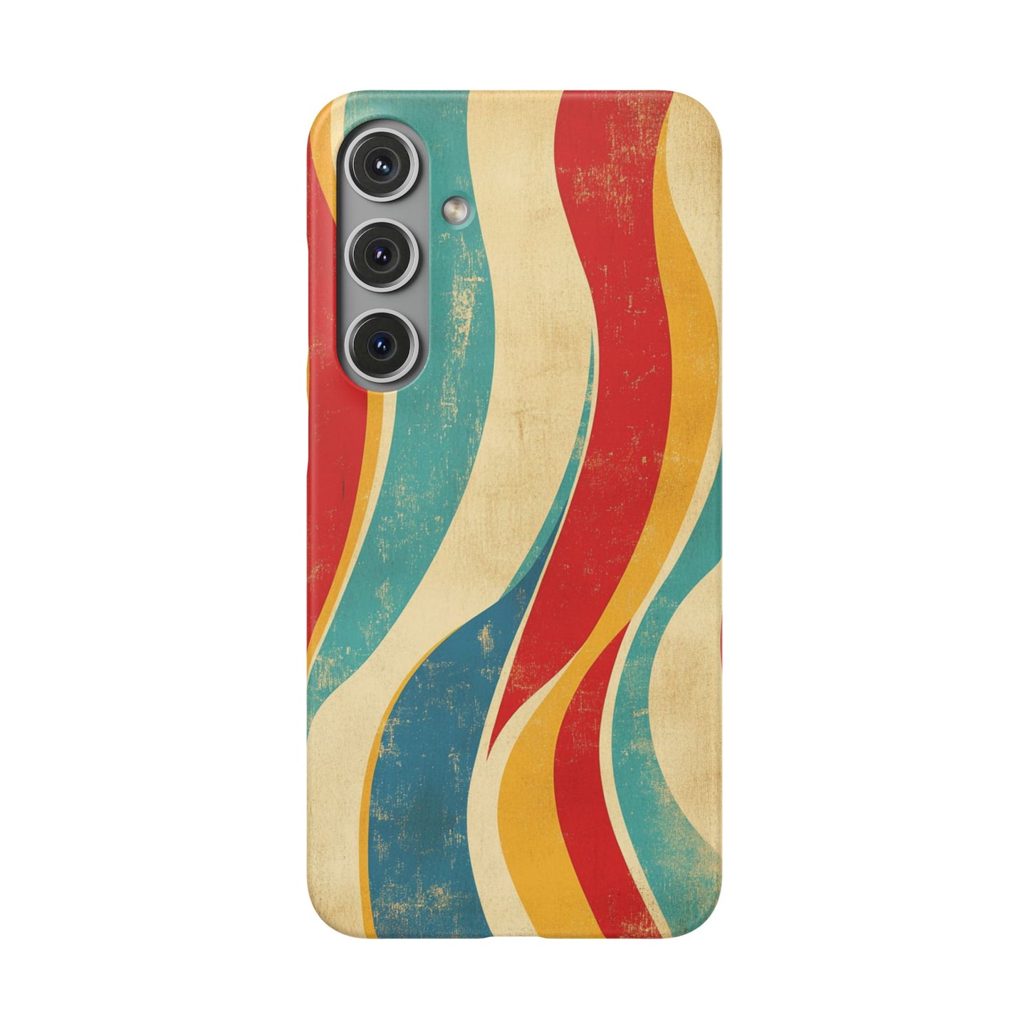 Retro Surf Board - Snap Case for Samsung Galaxy S24 to S22 al models