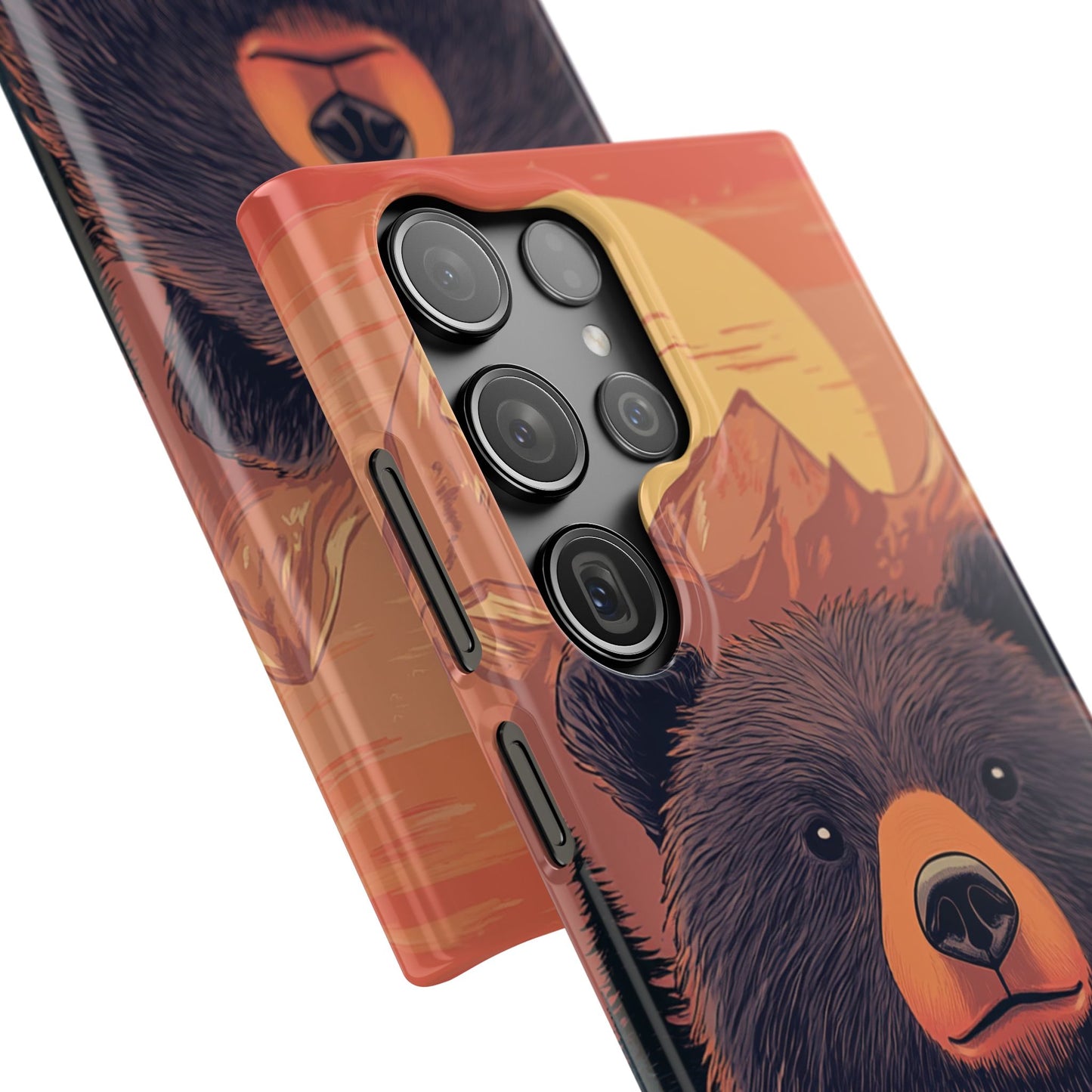 Retro Bear - Snap Case for Samsung Galaxy S24 to S22 al models