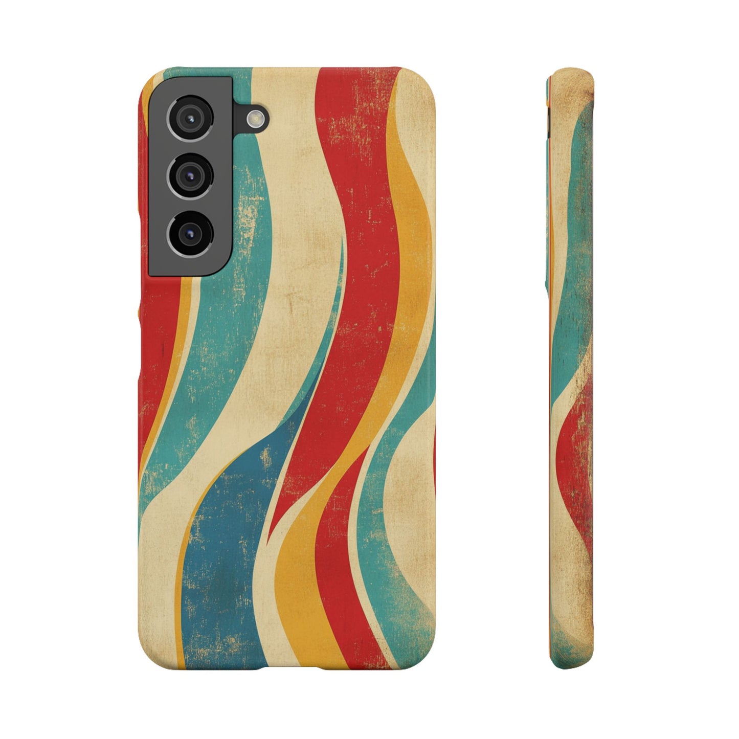 Retro Surf Board - Snap Case for Samsung Galaxy S24 to S22 al models