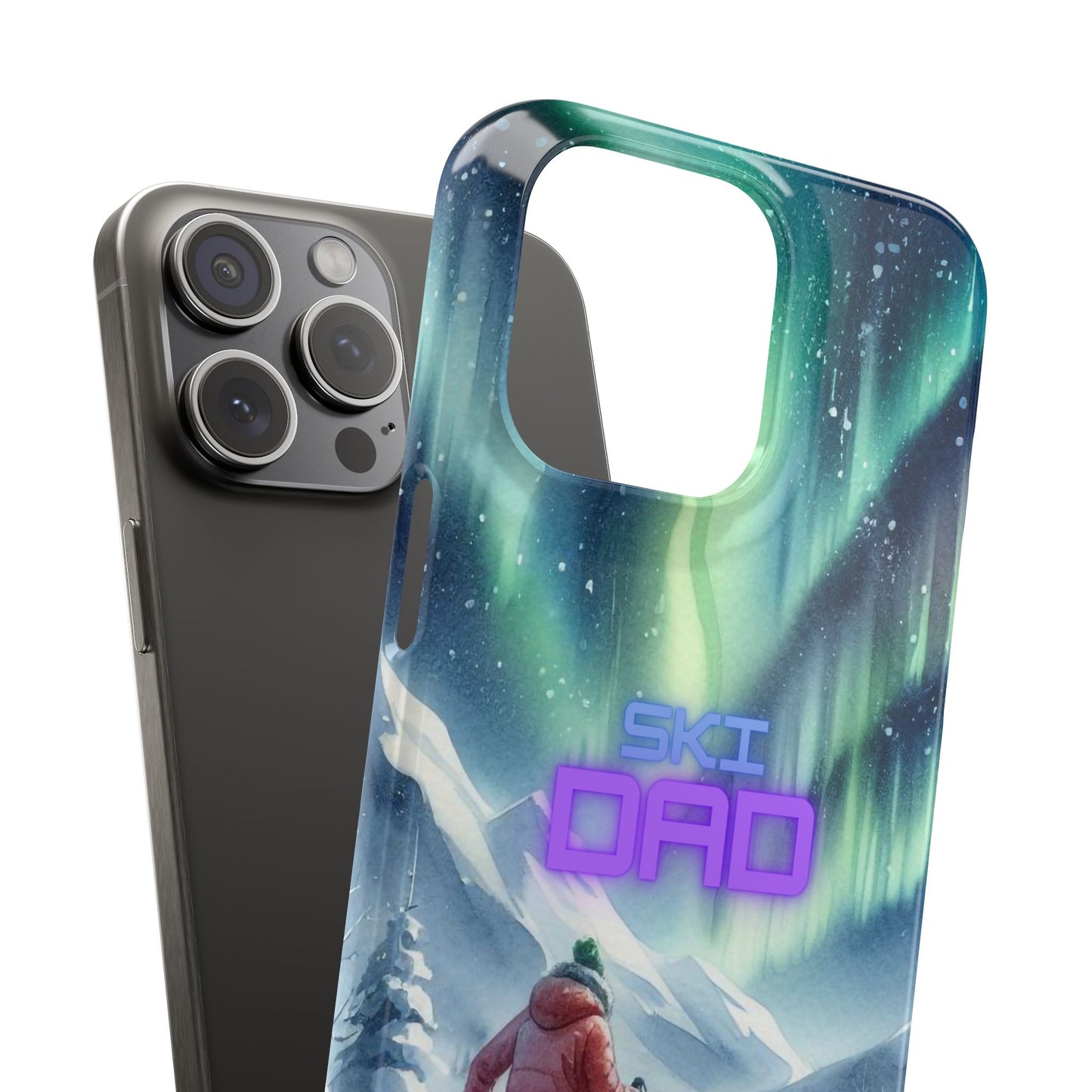 Polar Ski Dad - Snap Case for iPhone 16/15/14 al models